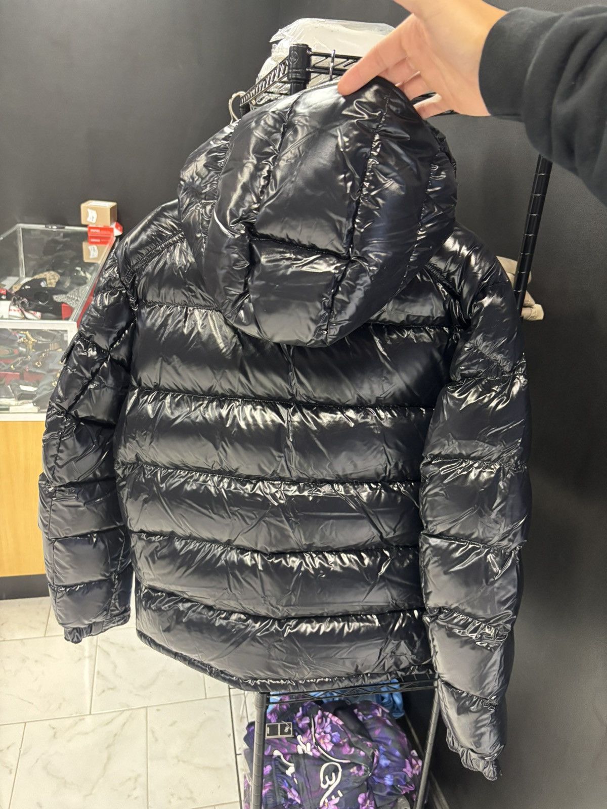 Moncler Moncler Maya Giubbotto jacket size 4 new black Size US L / EU 52-54 / 3 - 4 Thumbnail