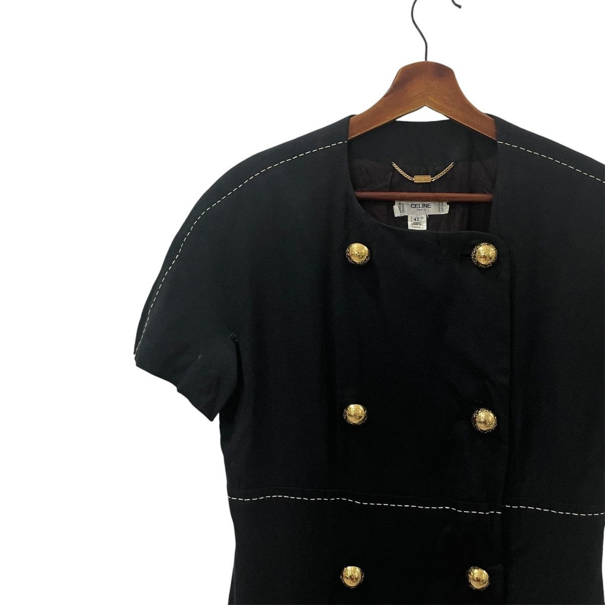 Celine Celine Paris Luxury Dress Size L / US 10 / IT 46 - 3 Thumbnail