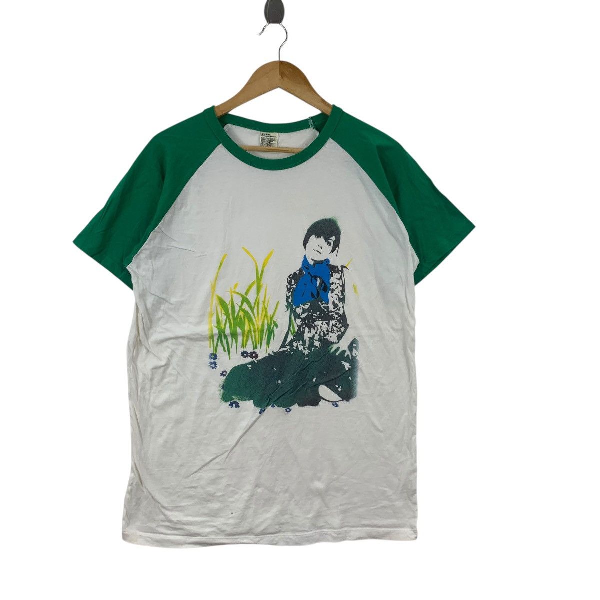 Band Tees KIM GORDON x GRANIPH Painting Illustration Band Tee Shirt Size L / US 10 / IT 46 - 4 Thumbnail