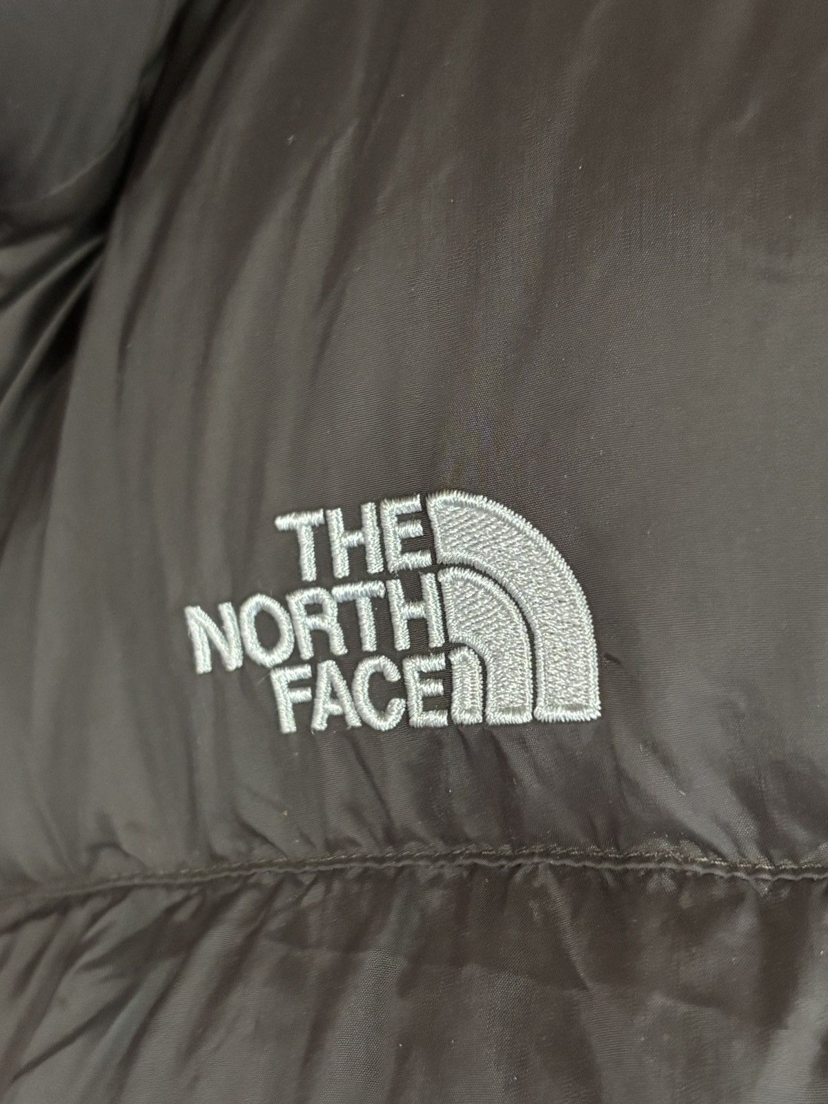 The North Face Brown Nuptse 550 Down Vest Size US M / EU 48-50 / 2 - 2 Thumbnail