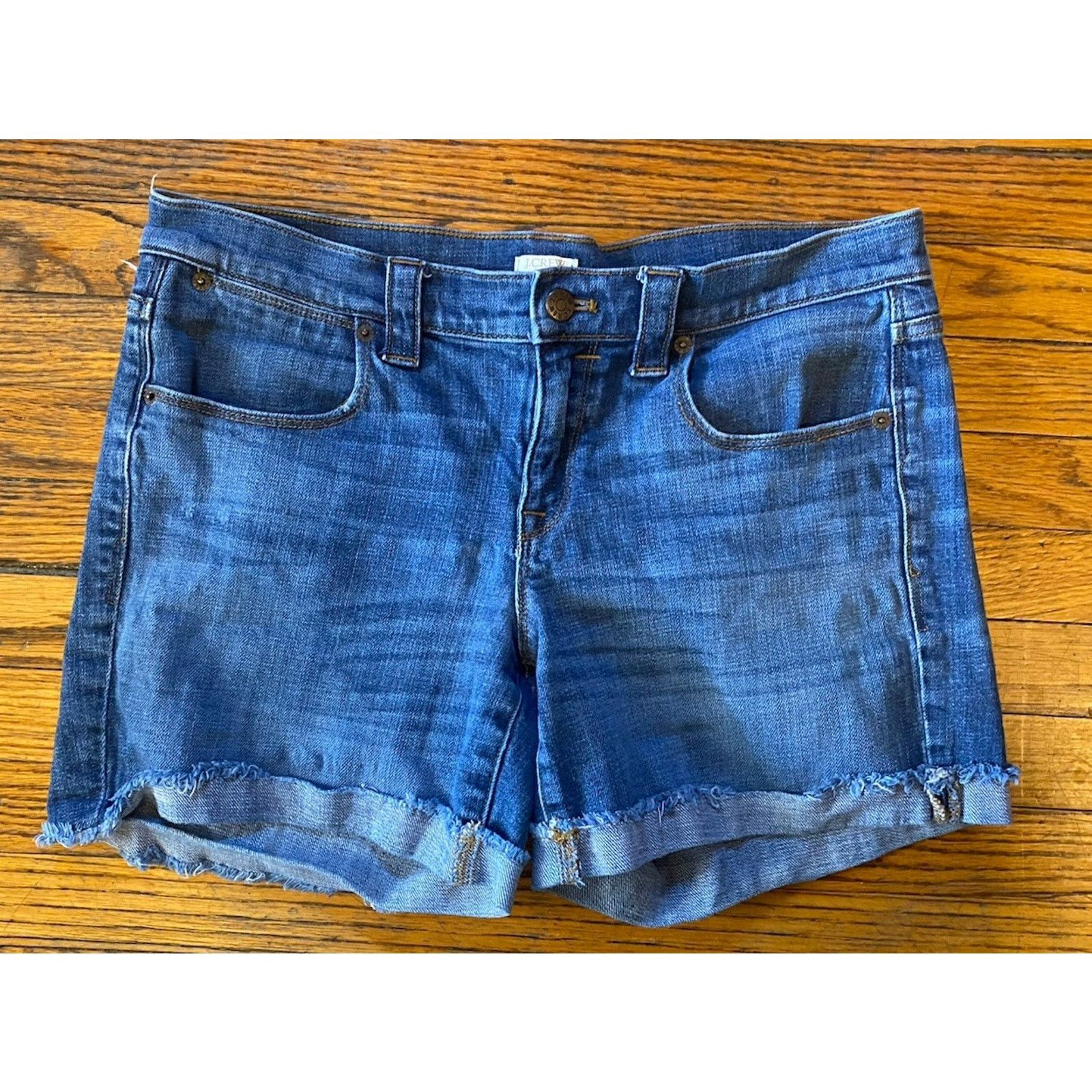 J.Crew J. Crew High Rise Stretch Denim Jean Shorts Women’s 29 Size 29" - 1 Thumbnail
