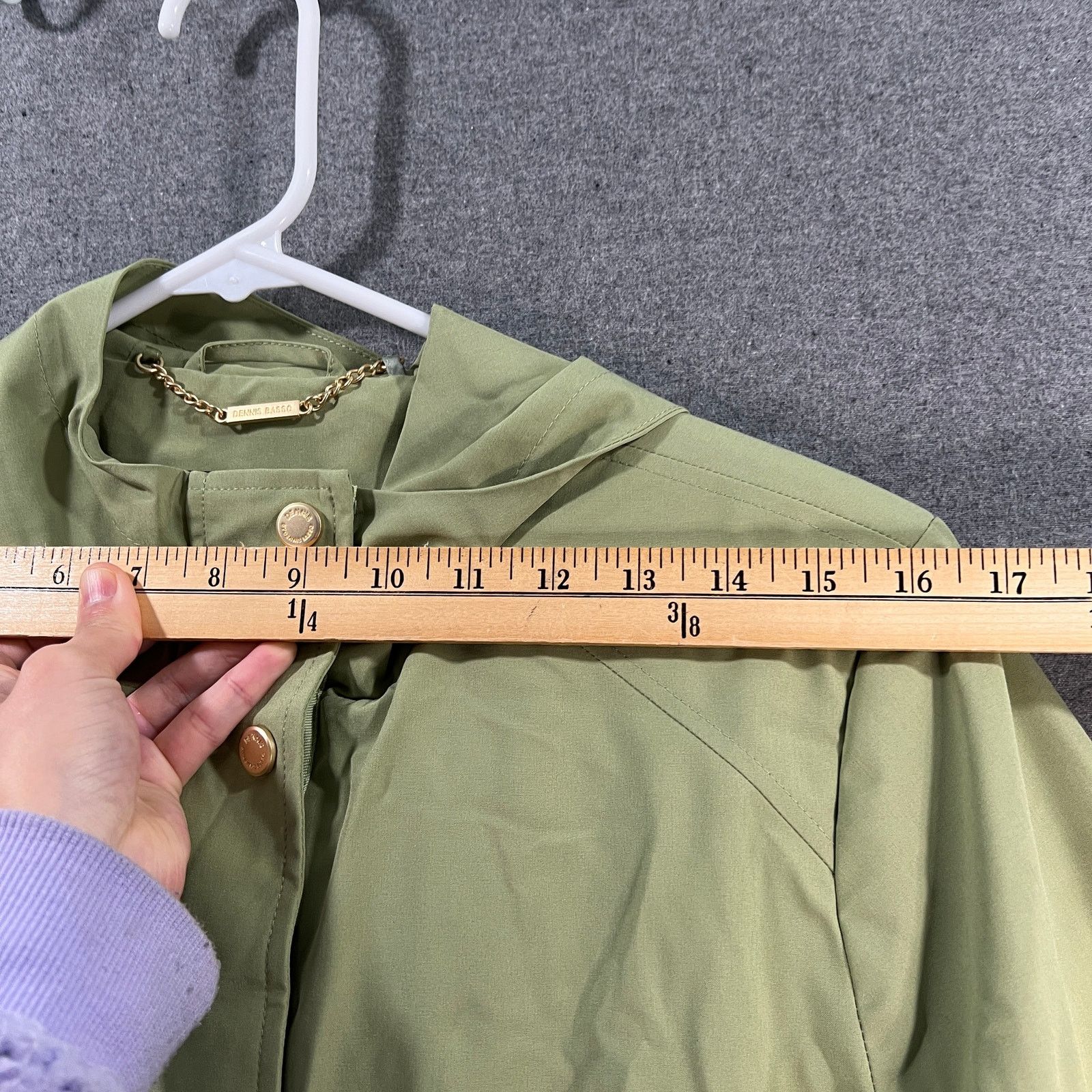 Other Dennis Basso Water Resistant Hooded Angrak Size L / US 10 / IT 46 - 7 Thumbnail