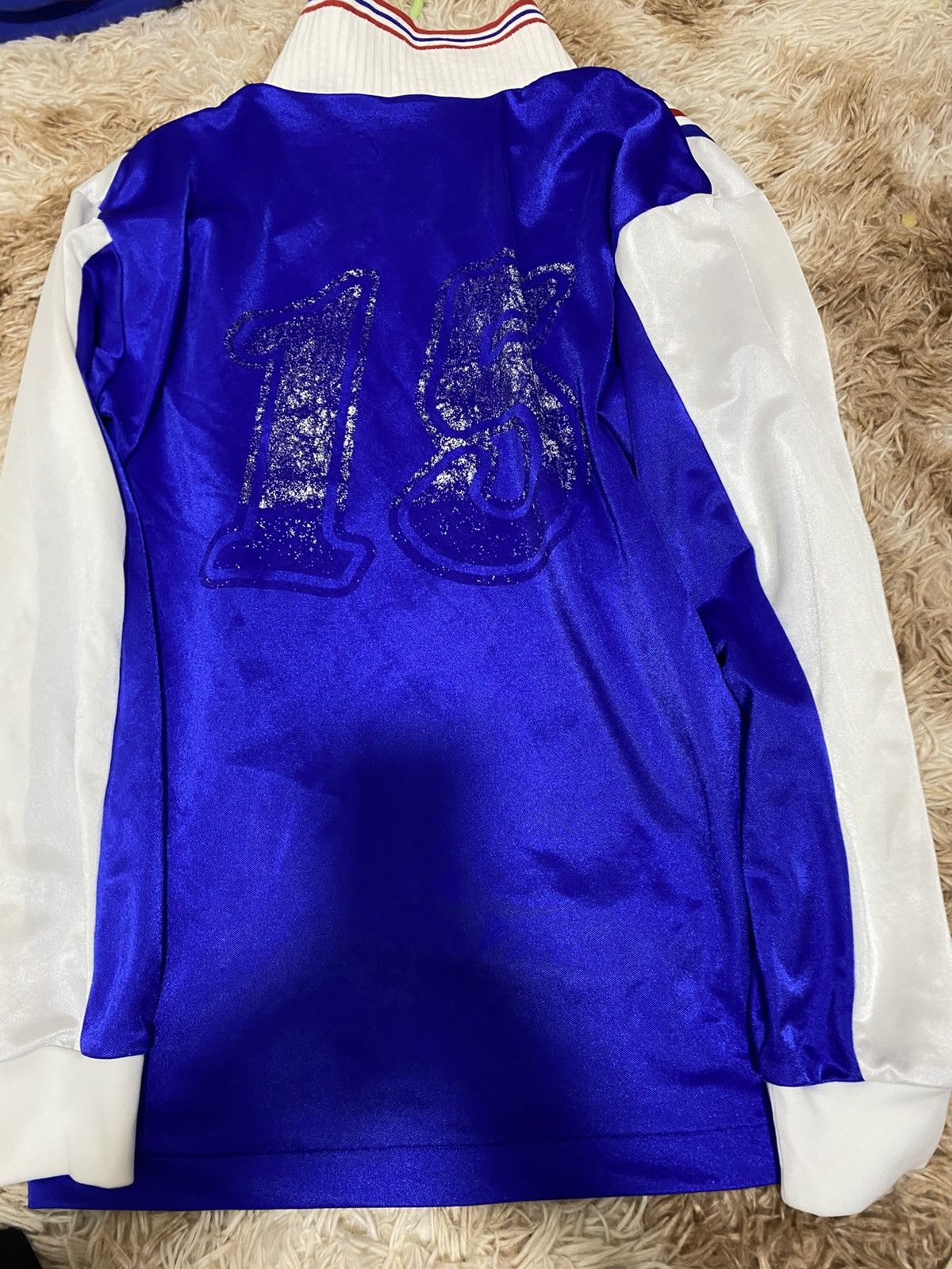 Adidas Vintage Adidas Japan Jersey AS 6751 #15 – O-XO Tag, 80s Blue Size US M / EU 48-50 / 2 - 2 Thumbnail