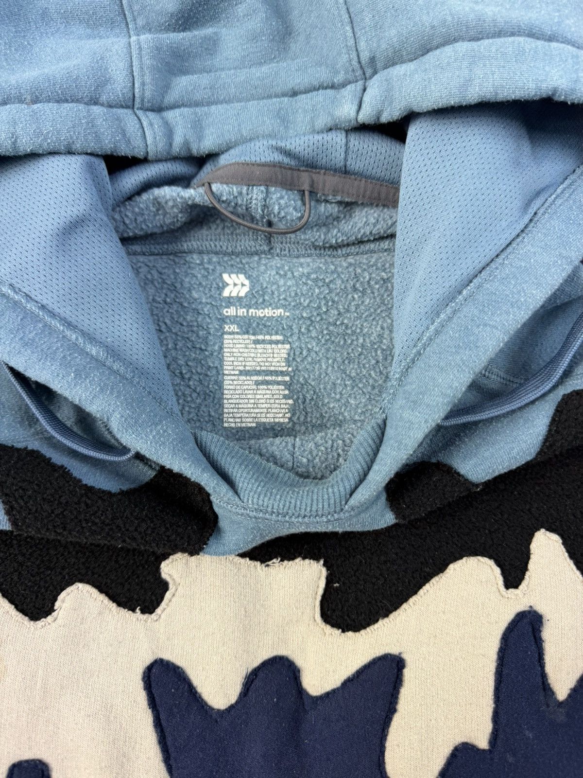 Nike Unique Nike Custom Patchwork Vintage Hoodie Size US XL / EU 56 / 4 - 3 Thumbnail