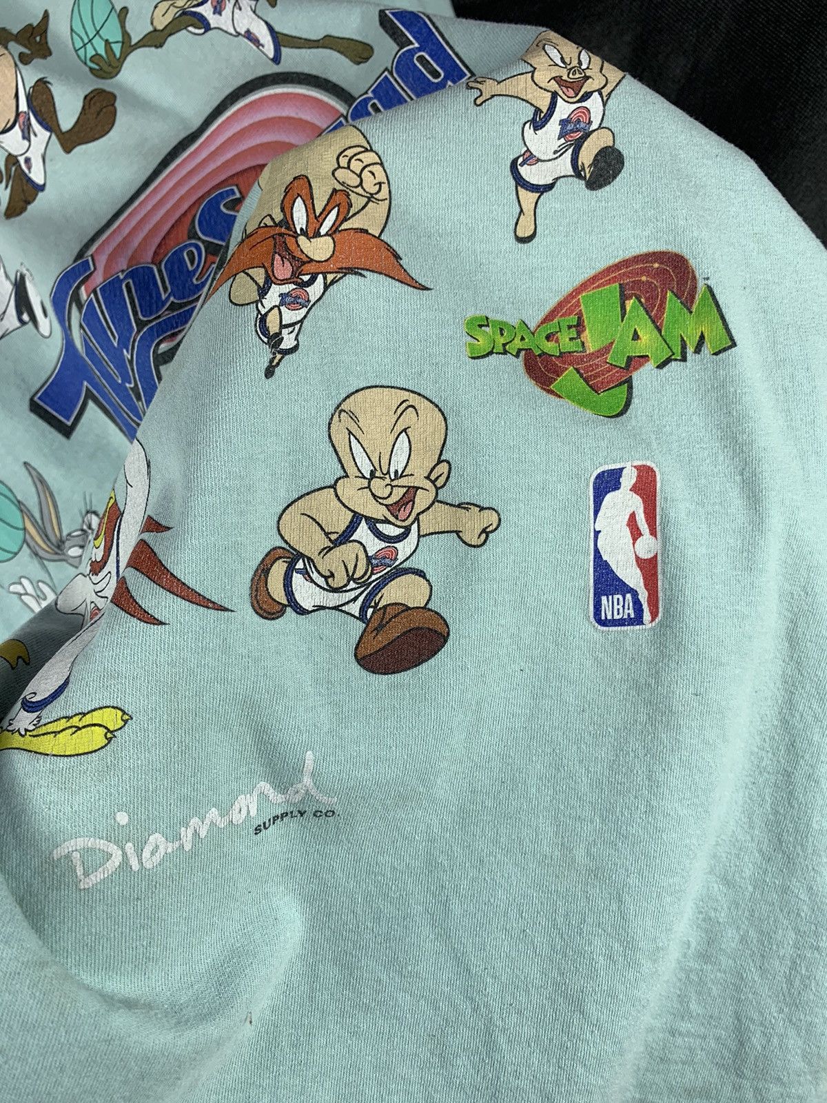 Diamond Supply Co. Steals! Diamond Supply x Space Jam Movie Tee Size US XXL / EU 58 / 5 - 8 Thumbnail