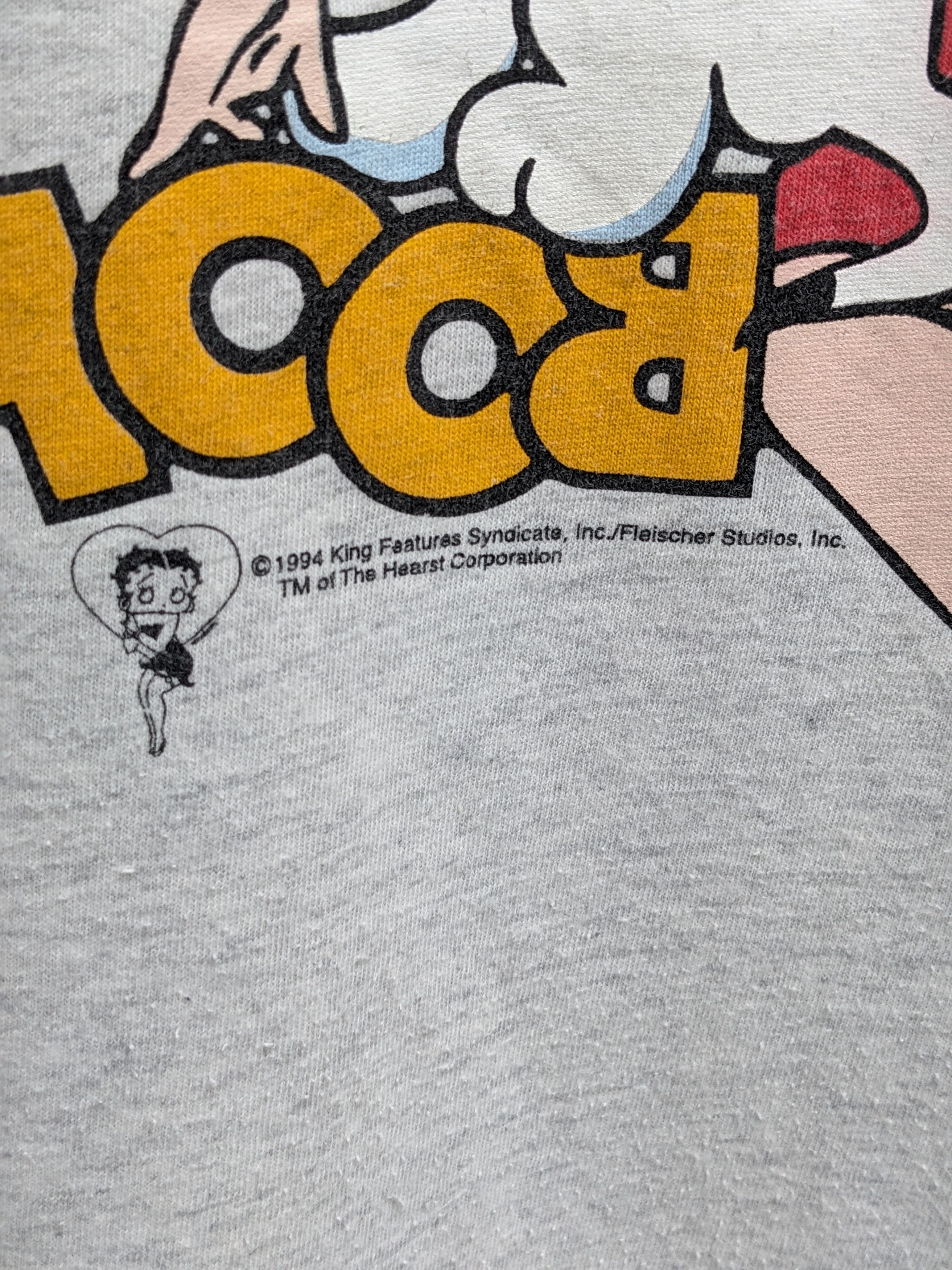 Cartoon Network VINTAGE 1994 BETTY BOOP X DENIFITS CARTOON NETWORK MOVIE ART Size US L / EU 52-54 / 3 - 5 Thumbnail