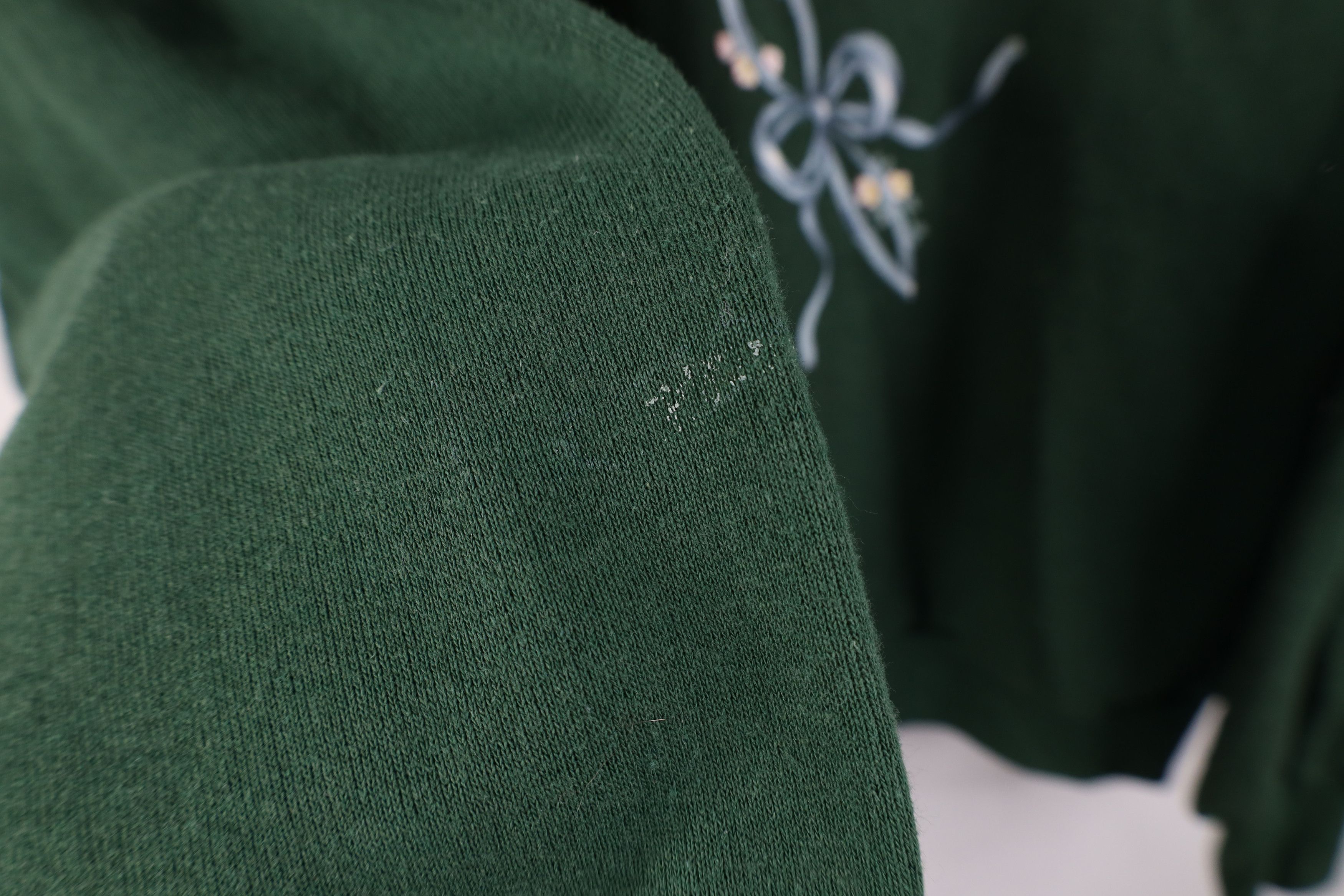 Vintage Vintage 90s Streetwear Primitive Flower Sweatshirt USA Size L / US 10 / IT 46 - 7 Thumbnail