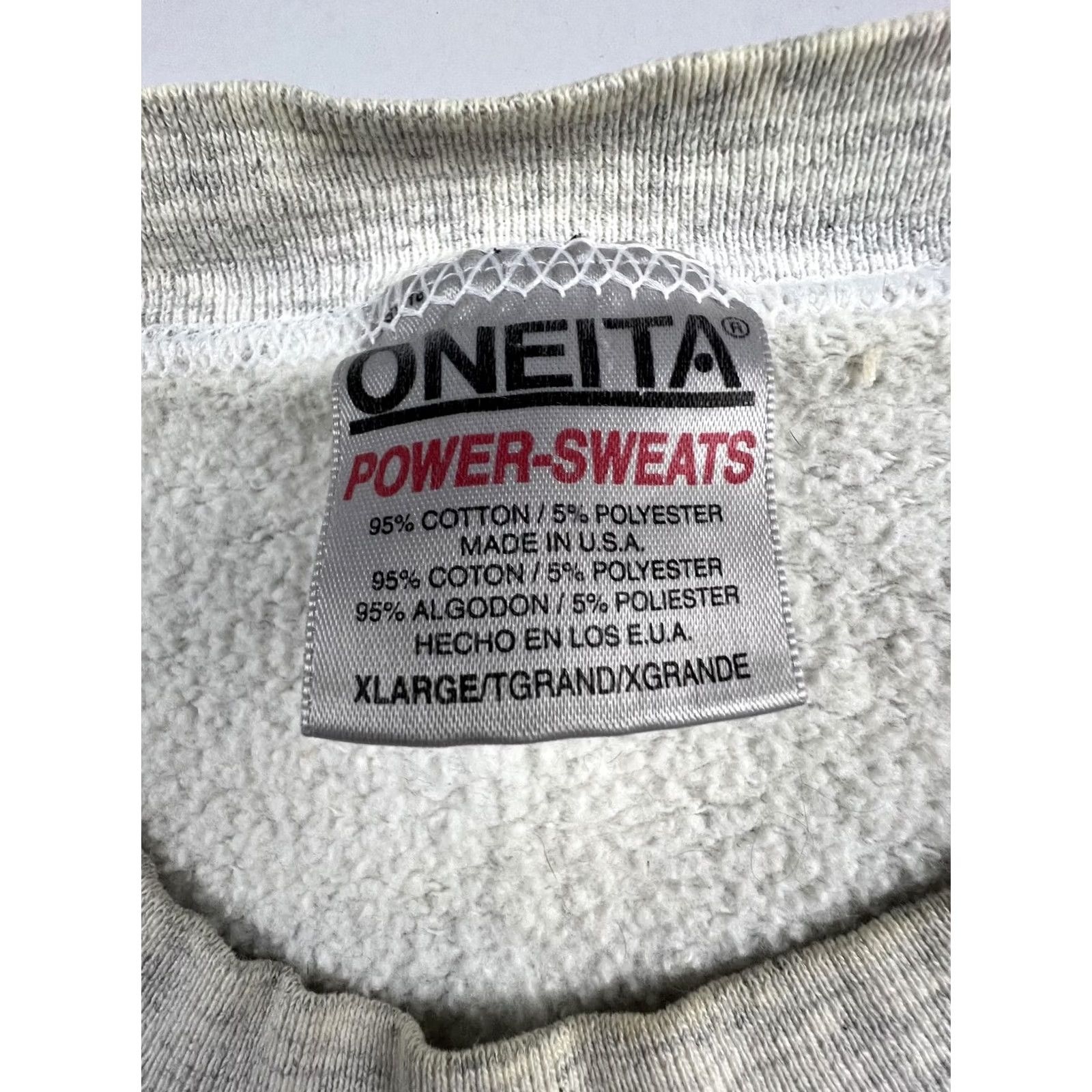 Vintage VINTAGE Oneita Sweatshirt Mens XL Camp Hatteras Lighthouse Graphic USA Size US XL / EU 56 / 4 - 3 Thumbnail
