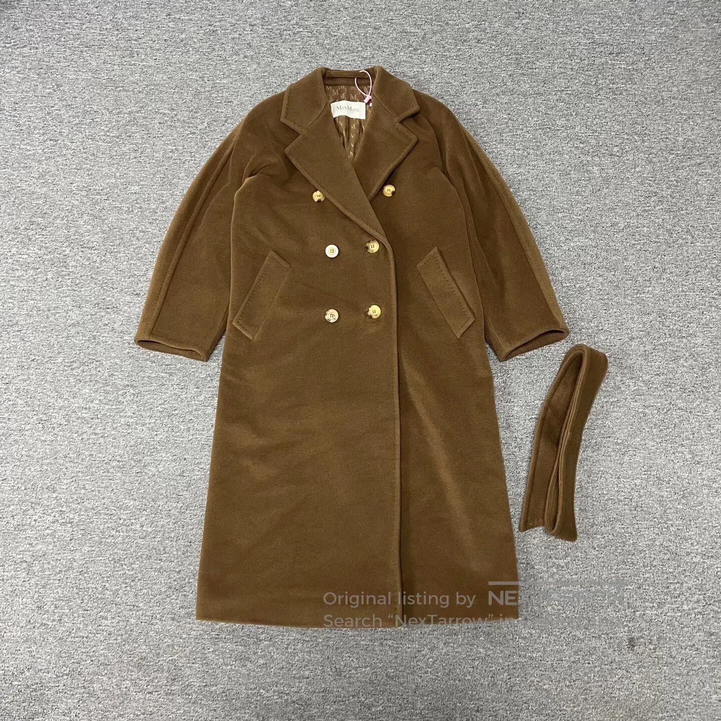 Max Mara MaxMara size 34 Main Line 101801: Classic Coat| Size S / US 4 / IT 40 - 1 Thumbnail