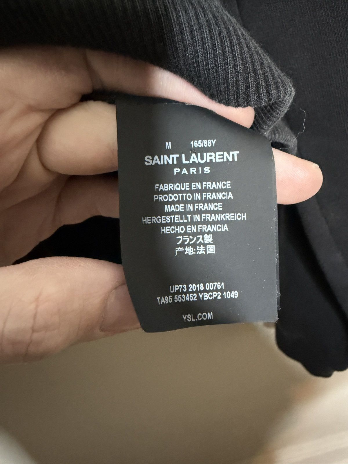 Saint Laurent Paris SLP Everything Now Photo Collage Hoodie - 2018 Size US M / EU 48-50 / 2 - 5 Thumbnail