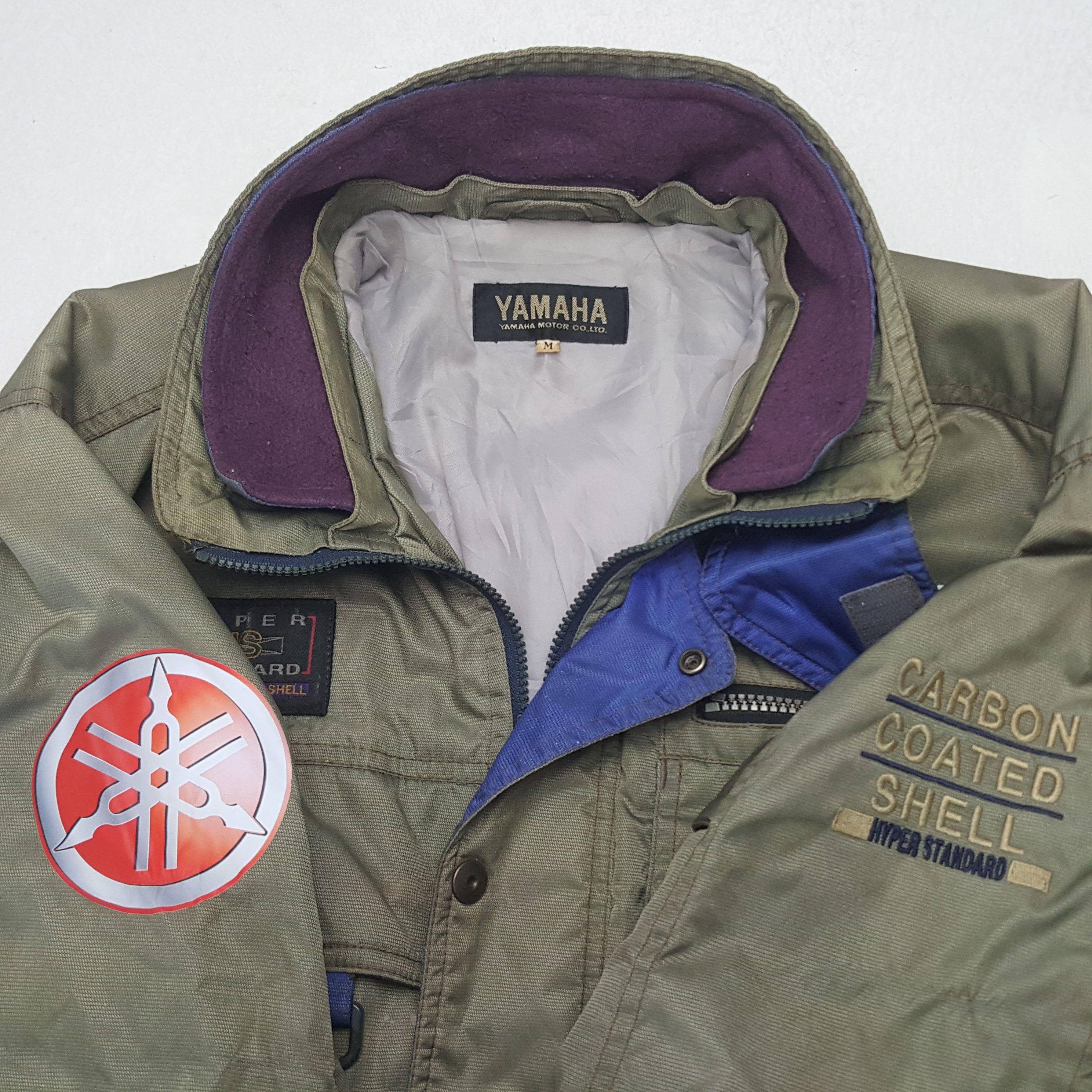 Vintage × Yamaha Vintage Yamaha Japanese Motorsports Racing Bombers Jacket Size US L / EU 52-54 / 3 - 5 Thumbnail