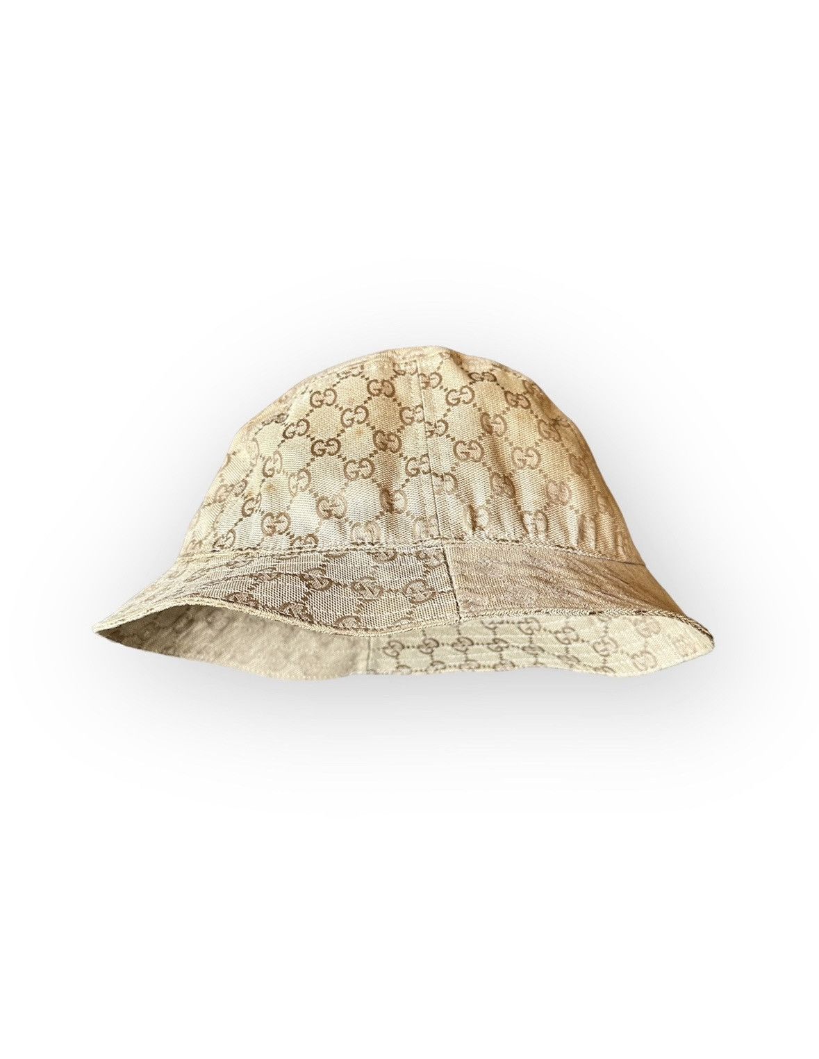 image of Gucci Bucket Hat in Tan, Men's