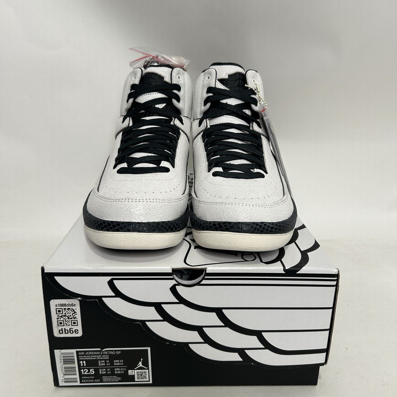 Jordan Brand Nike Air Jordan 2 Retro SP x A Ma Maniére “Airness” Size US 11 / EU 44 - 2 Thumbnail