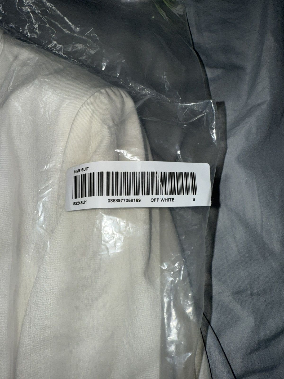 Maison Margiela × Supreme Supreme x MM6 Maison Margiela Washed Cotton Suit 'Cream' Size 36R - 2 Thumbnail