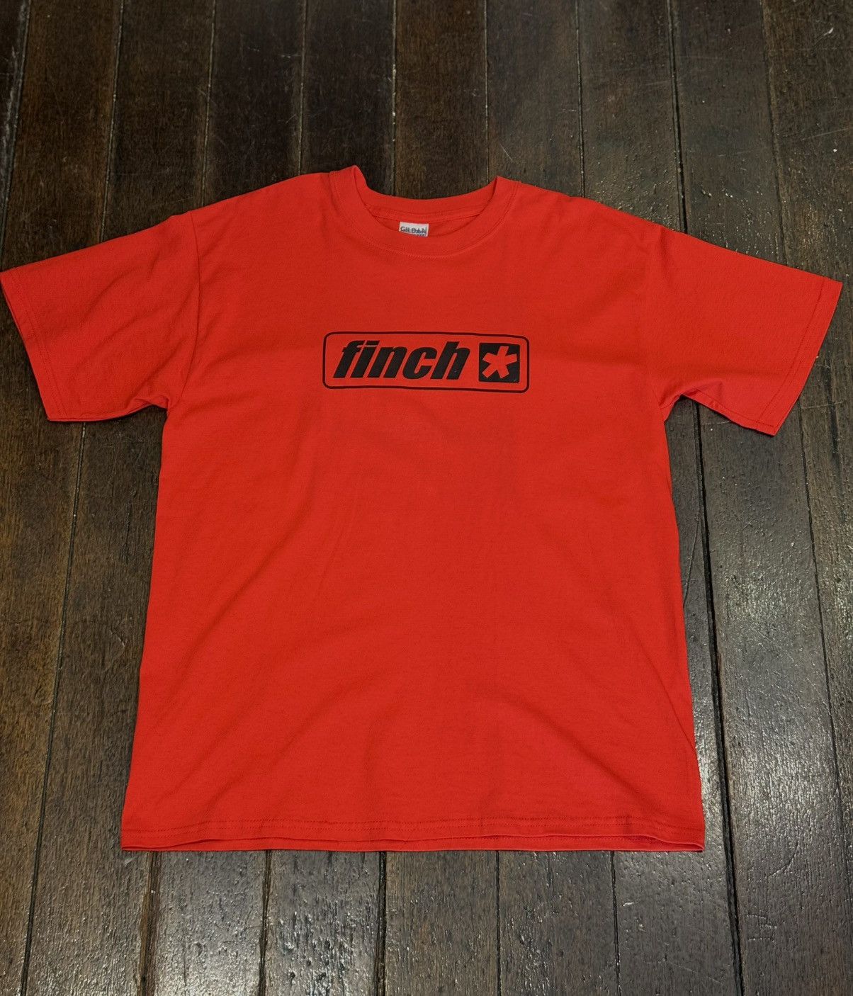 L 00s FINCH バンド T シャツ　ヴィンテージTシャツ　タグ L 00s FINCH バンド T シャツ ヴィンテージTシャツ タグ