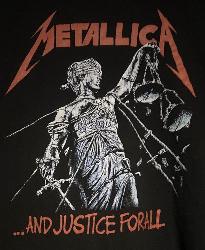 Band Tees Metallica … and justice for all Size US XXL / EU 58 / 5 - 2 Thumbnail