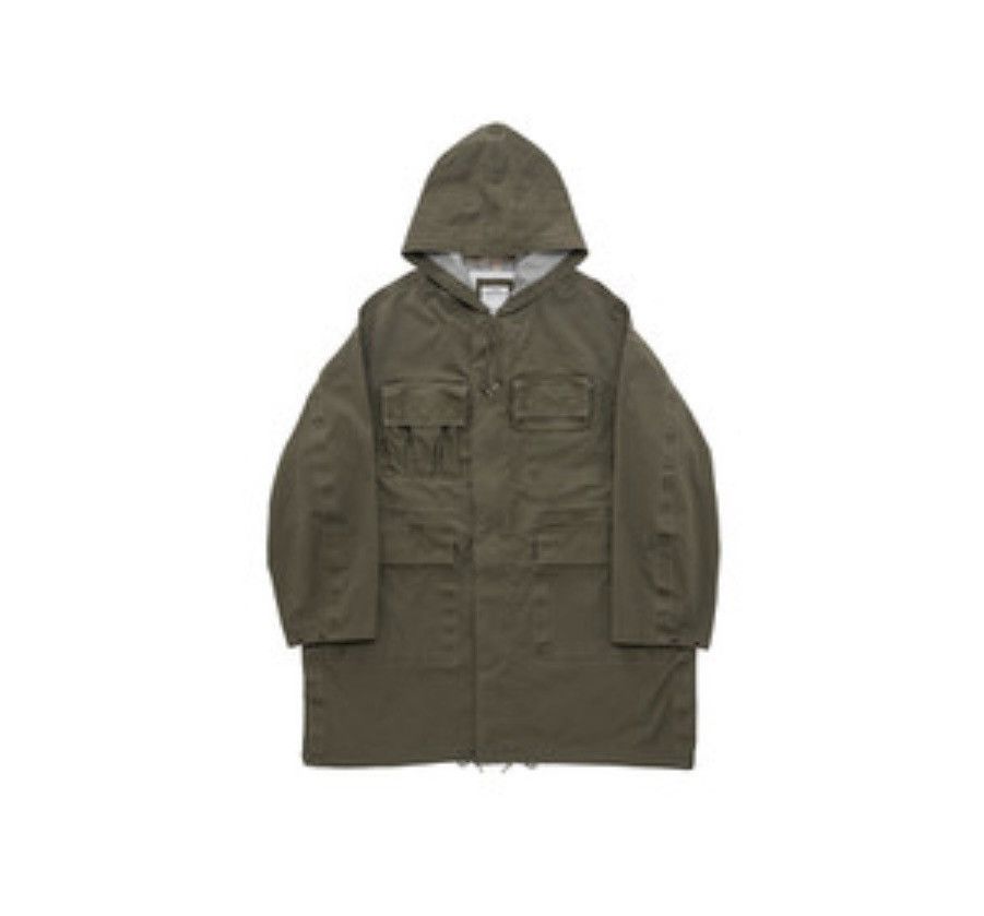 image of Visvim Copleston Field Parka 3L Dmgd Olive Size 1, Men's