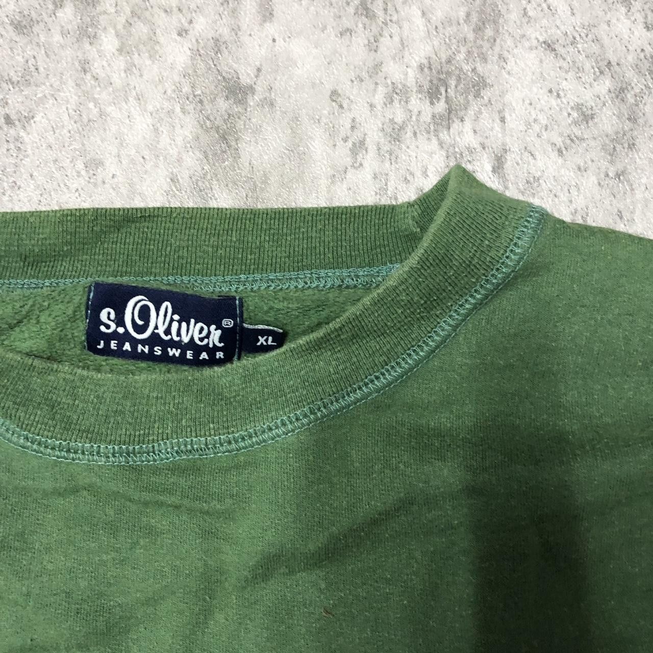 s.Oliver Green S.Oliver streetwear long sleeve shirt Size US XL / EU 56 / 4 - 3 Thumbnail