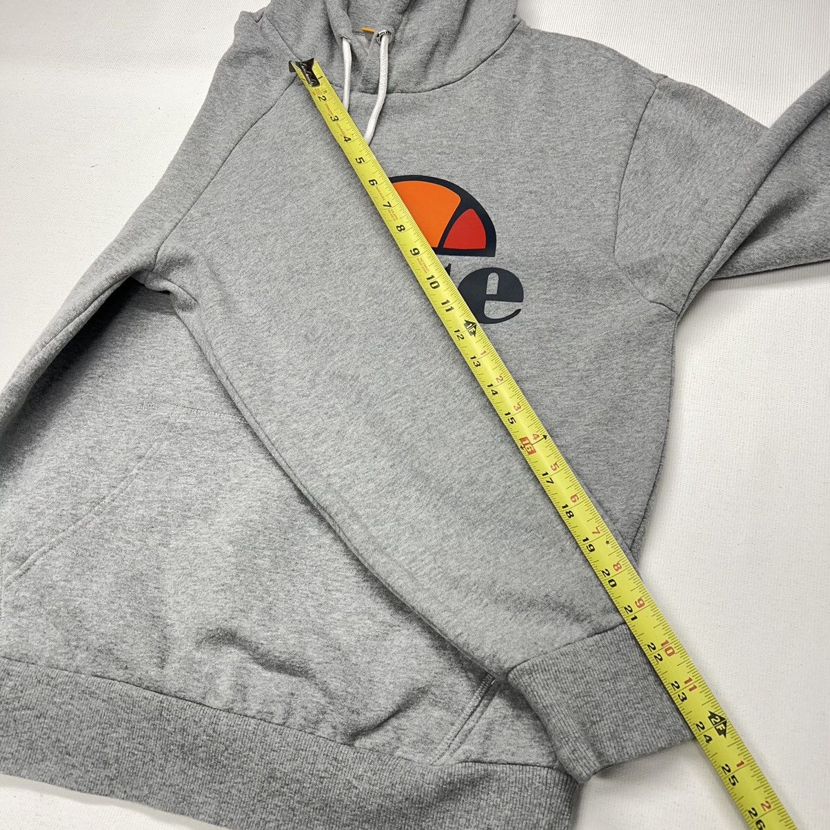 Ellesse Ellesse Hoodie Sweatshirt Grey Logo Sweater Pullover Y2K Size US M / EU 48-50 / 2 - 19 Thumbnail