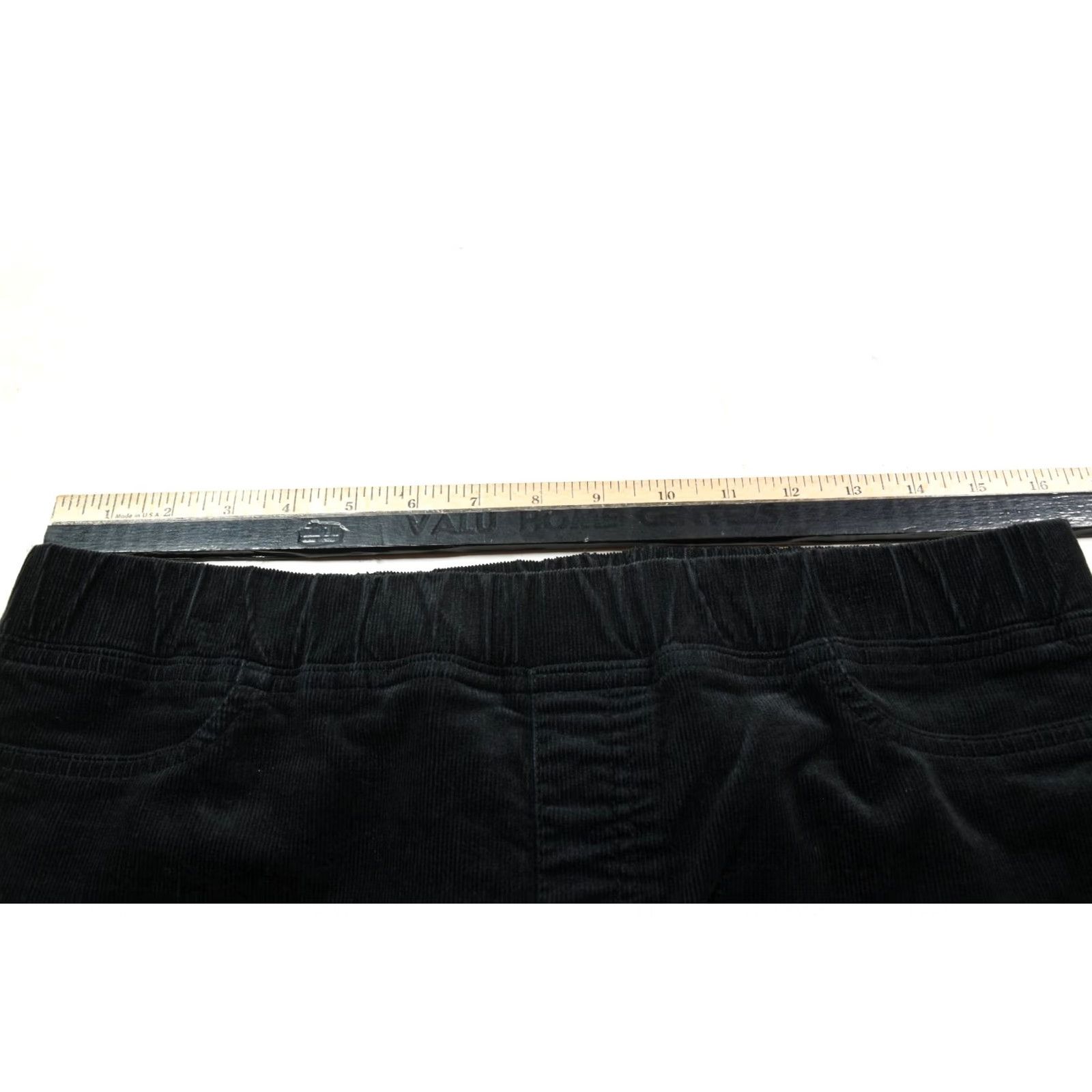 Eileen Fisher Eileen Fisher Corduroy Pants Womens Small Black Pull-On Skinny Fit Stretch Casual Pants Junior? No, keep as Women Size 28" / US 6 / IT 42 - 7 Thumbnail