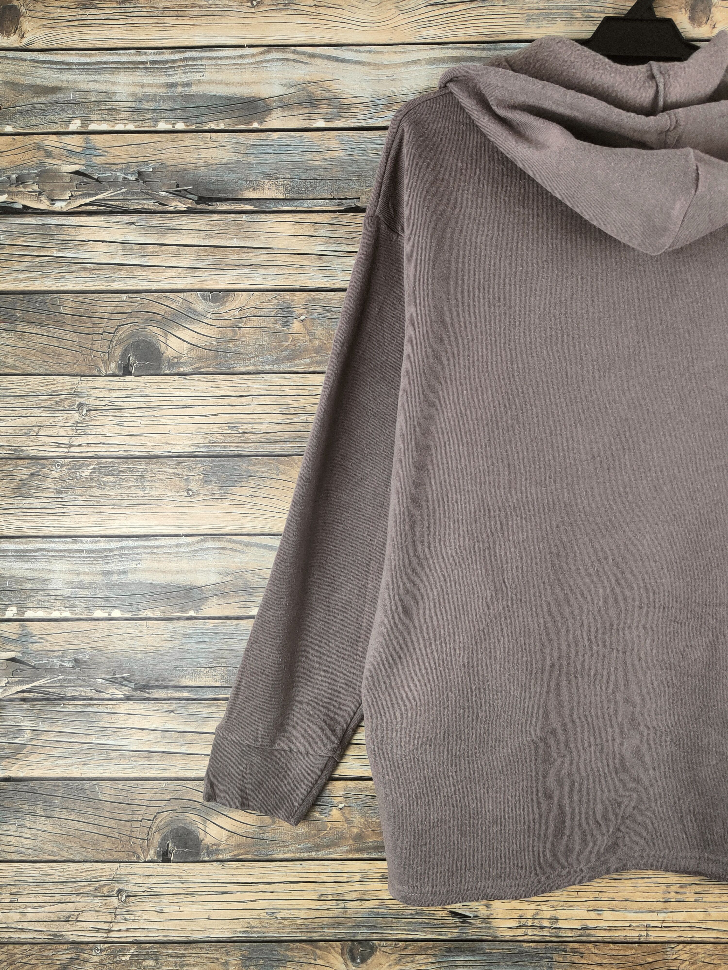 Japanese Brand Faded Vandash Brown Hoodie Sweatshirts Size US L / EU 52-54 / 3 - 8 Thumbnail