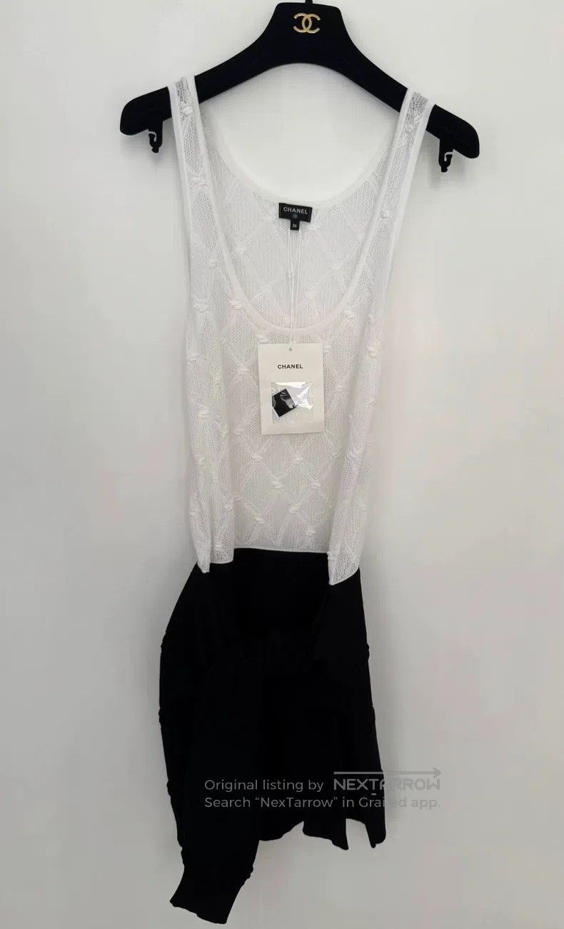 Chanel Chanel Spring and summer black and white stitching hollow Size XS / US 0-2 / IT 36-38 - 1 Thumbnail