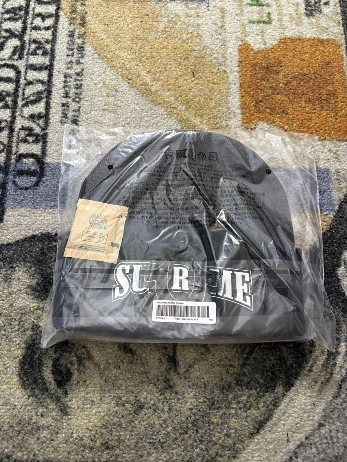 Supreme × True Religion Supreme True Religion Beanie Size ONE SIZE - 2 Thumbnail