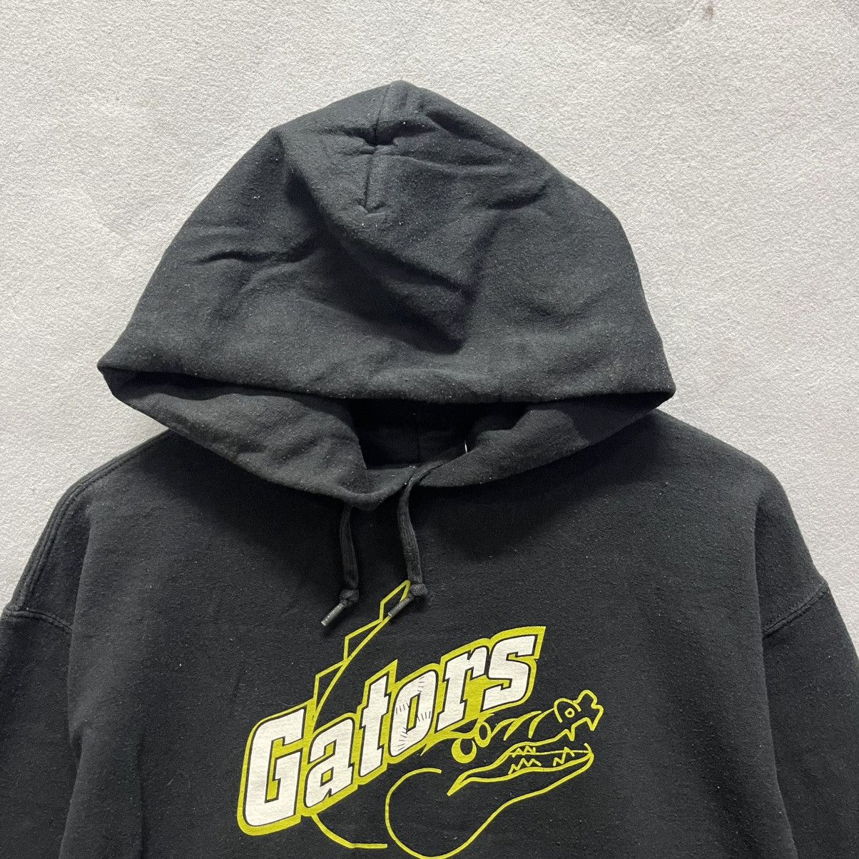 Jerzees Vintage 2000s Jerzees NuBlend “Gators” Black Hoodie Size US M / EU 48-50 / 2 - 2 Thumbnail