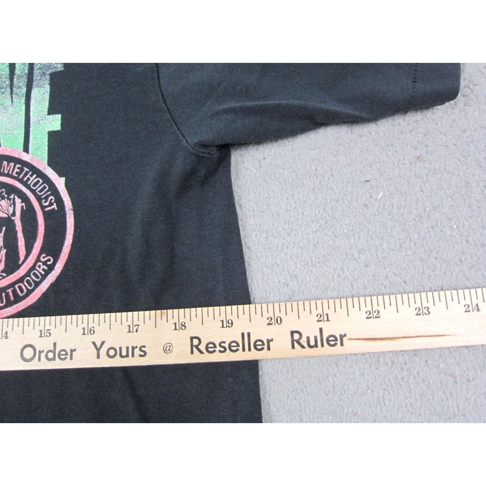 Vintage VINTAGE Yellowstone Shirt Mens S Black Iowa United Methodist Single Stitch Shirt Mens Small Black United Methodist 90s Theme Mens Shirts Size US S / EU 44-46 / 1 - 6 Thumbnail