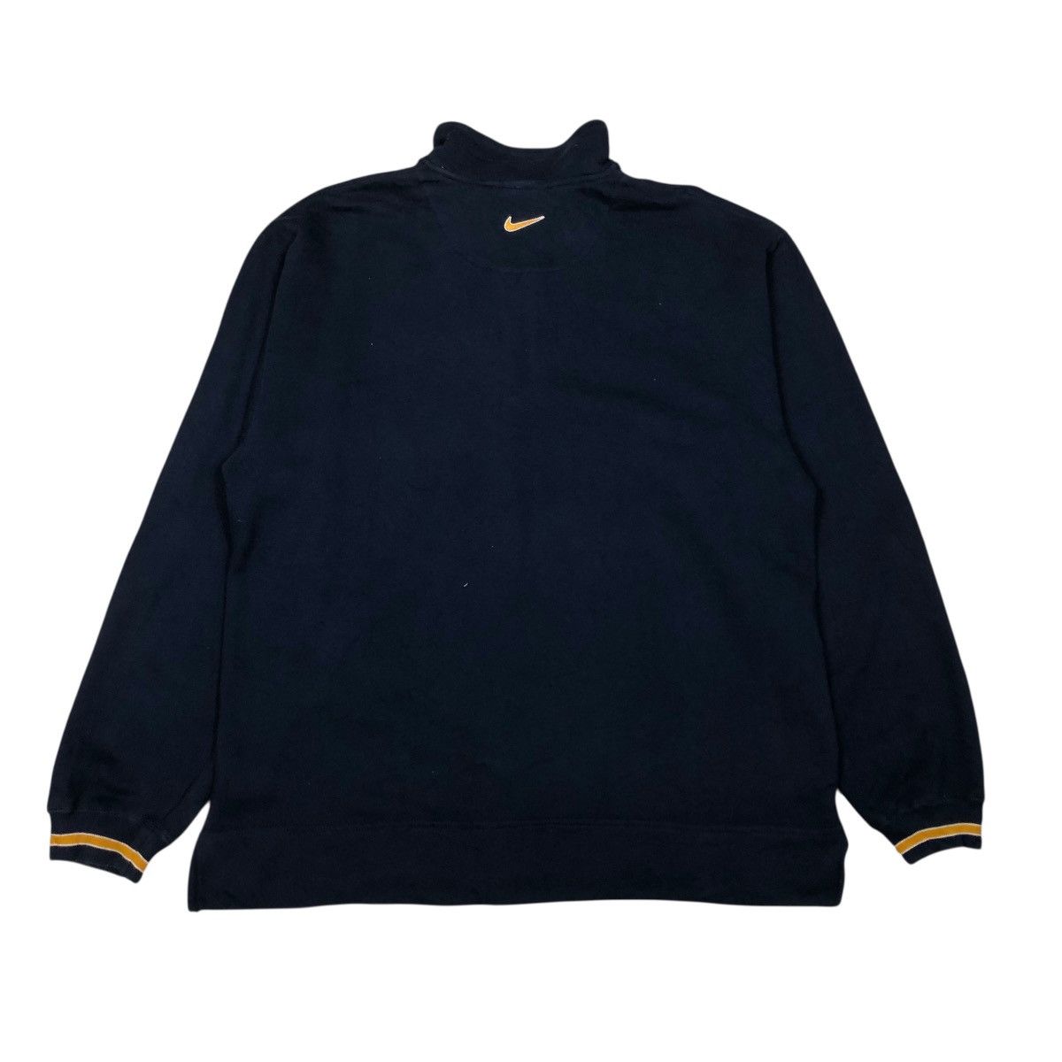 Nike 📌Half Zipper Collar Sweater Nike Small Swoosh Size US M / EU 48-50 / 2 - 2 Thumbnail