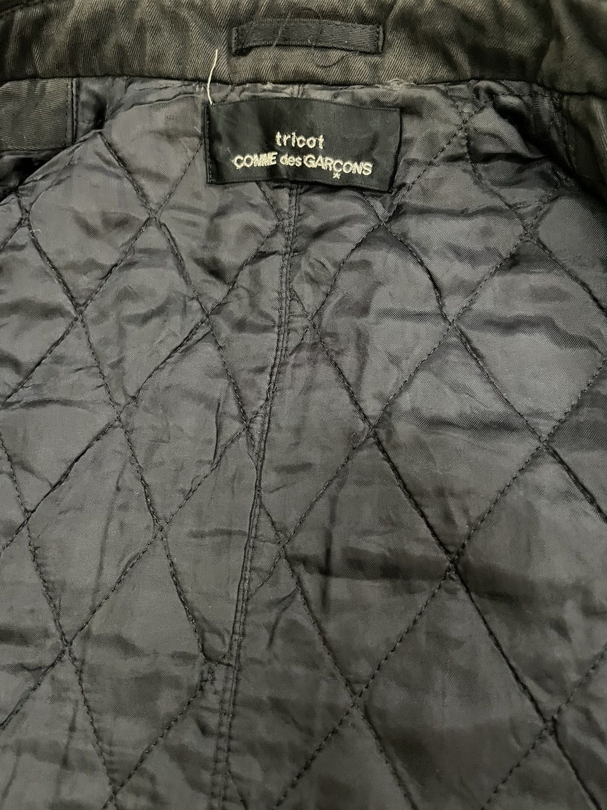 Comme des Garcons Vintage Comme des Garcons Tricot Long Coat Size US L / EU 52-54 / 3 - 4 Thumbnail