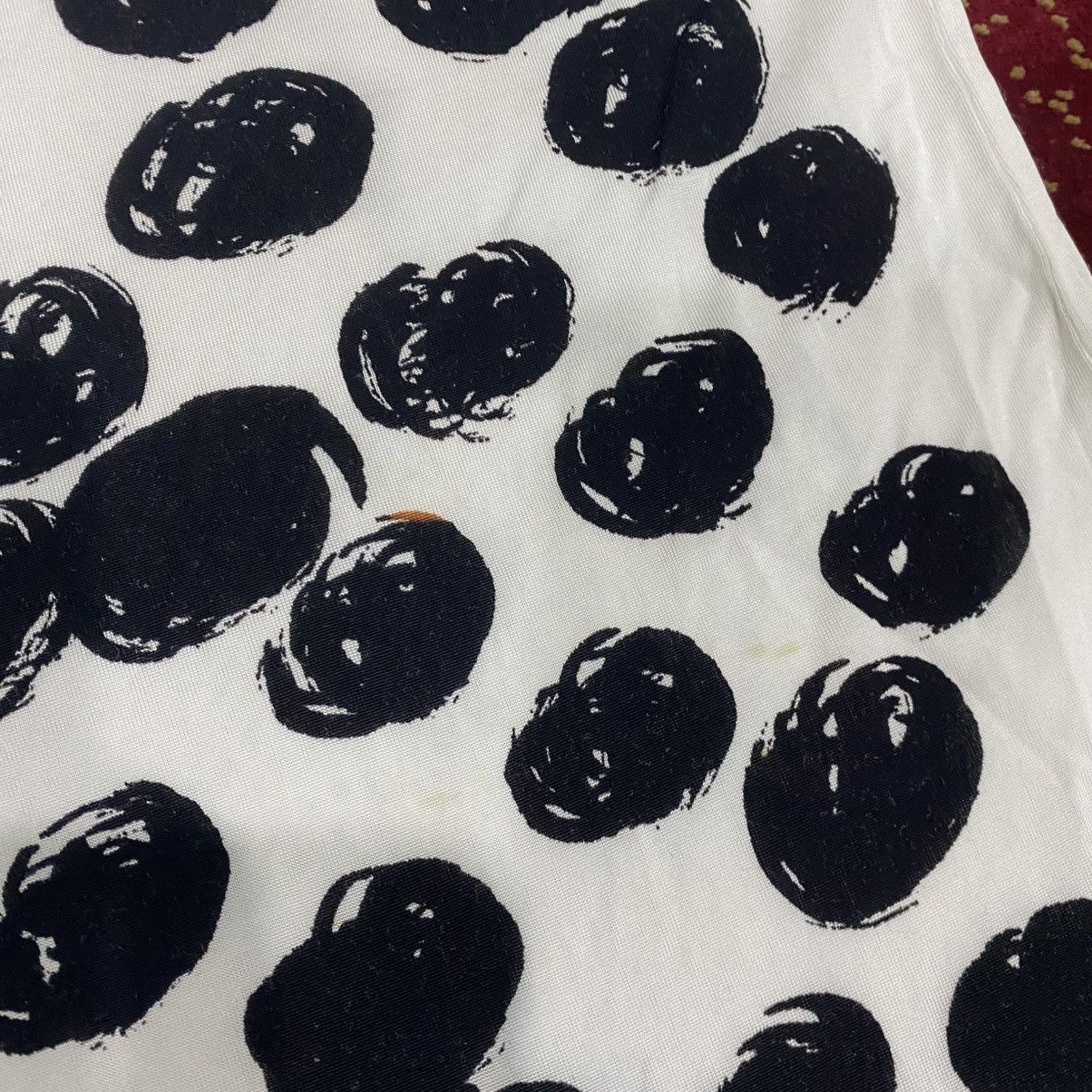 Comme des Garcons VINTAGE 1992 Comme Des Garçons Archive Polka Dot Tee Rayon Size US M / EU 48-50 / 2 - 6 Thumbnail