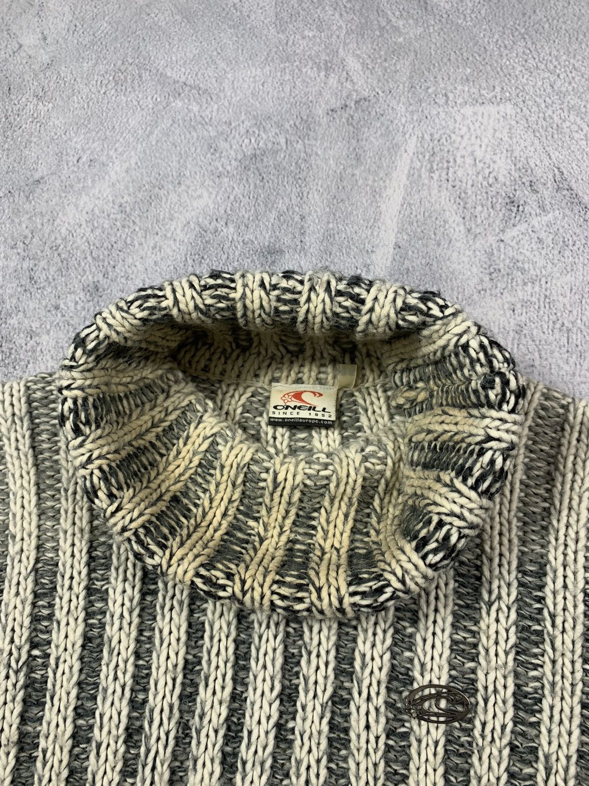 O'Neill × Vintage Vintage Y2K Oneill knit sweater Japanese style size L Size L / US 10 / IT 46 - 8 Thumbnail