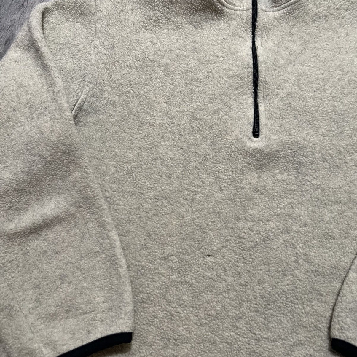 Woolrich Woolen Mills John Rich And Bros Woolrich Beige 1/2 Zip Fleece Sweatshirt Size US L / EU 52-54 / 3 - 4 Thumbnail