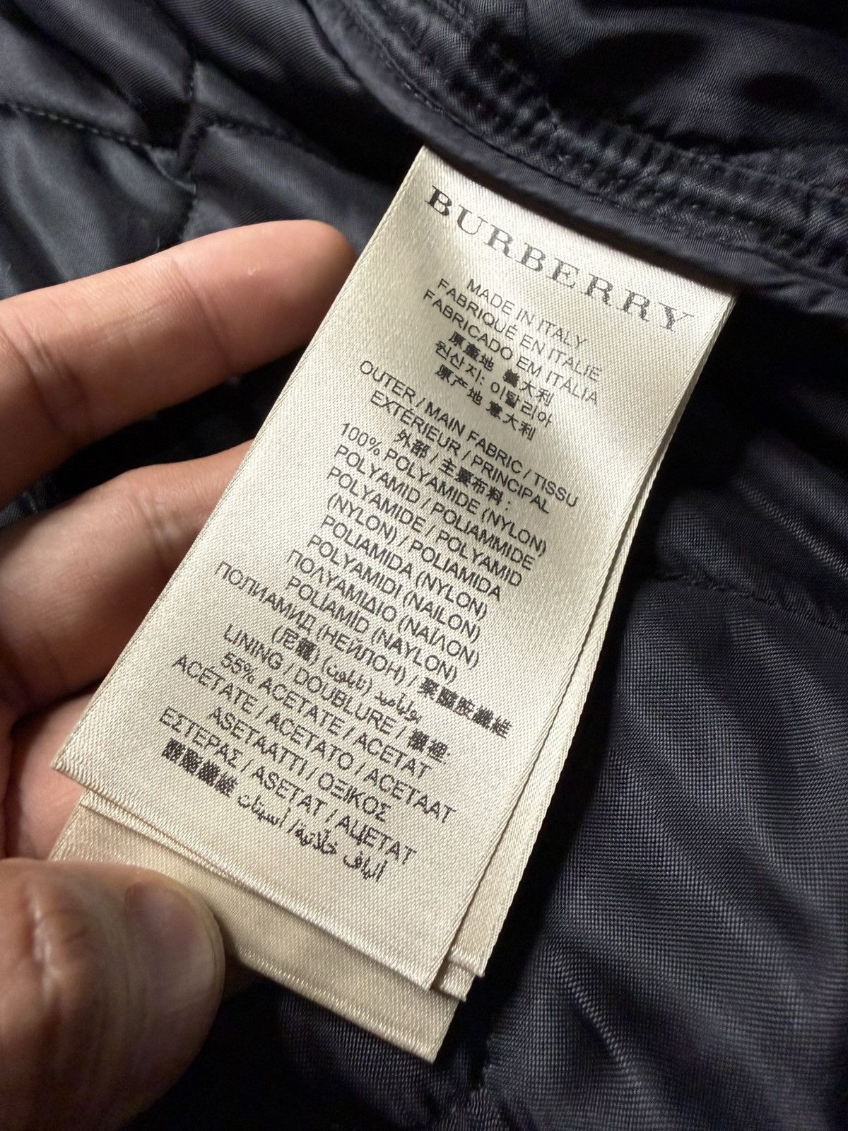Burberry Burberry London Trimmed Leather Quilted Jacket Size US L / EU 52-54 / 3 - 19 Thumbnail