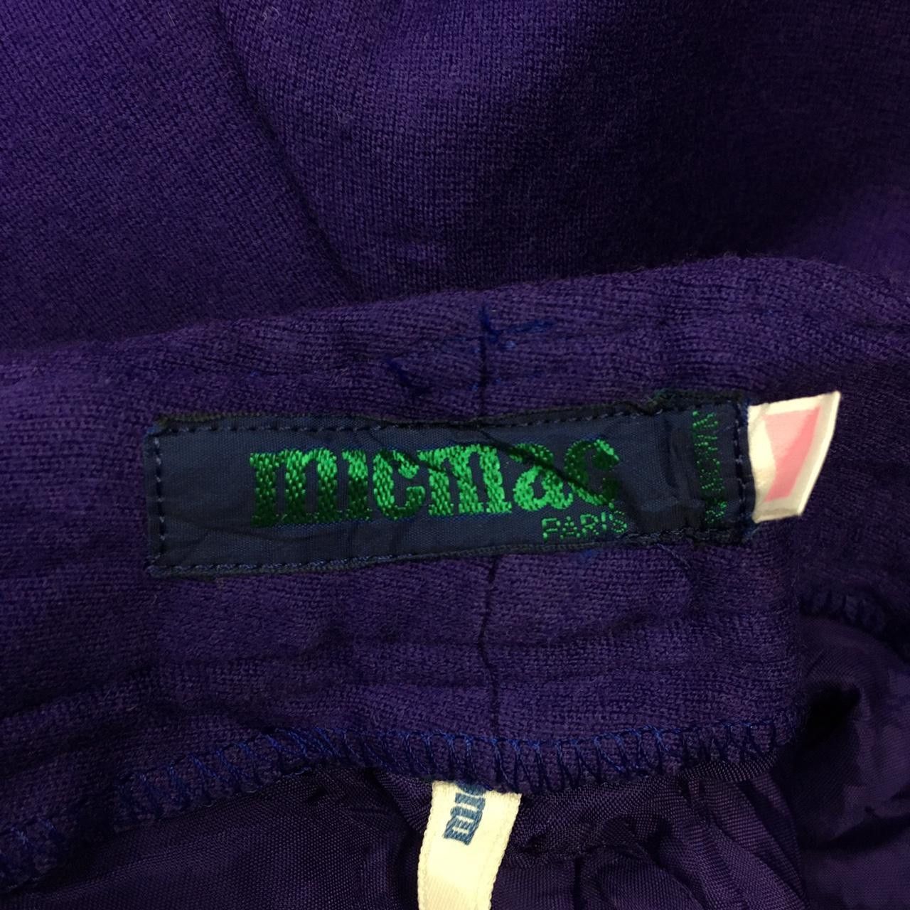 Vintage Vtg MIC MAC Paris Long Pants Trousers Casual Size 26" / US 2 / IT 38 - 3 Thumbnail