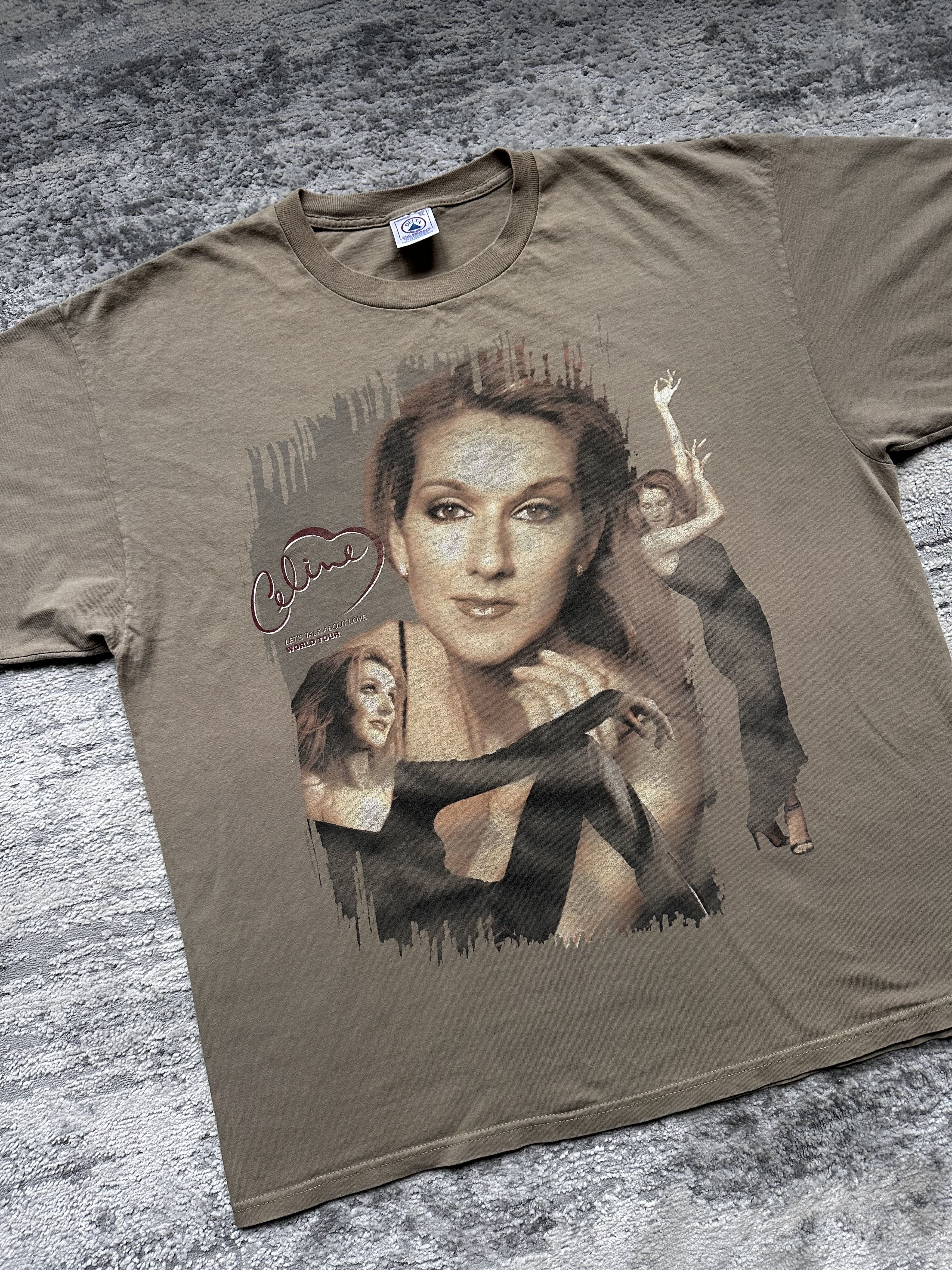 Vintage Celine Dion t shirt Size US XL / EU 56 / 4 - 2 Thumbnail