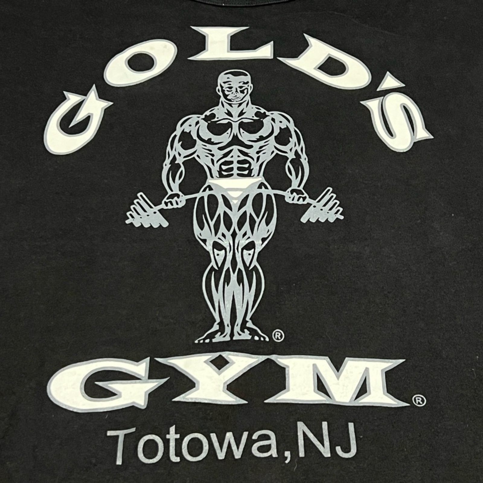 Other Vintage 90’s Golds Gym Muscle Shirt Mens XL Black Totowa NJ Size US XL / EU 56 / 4 - 2 Thumbnail