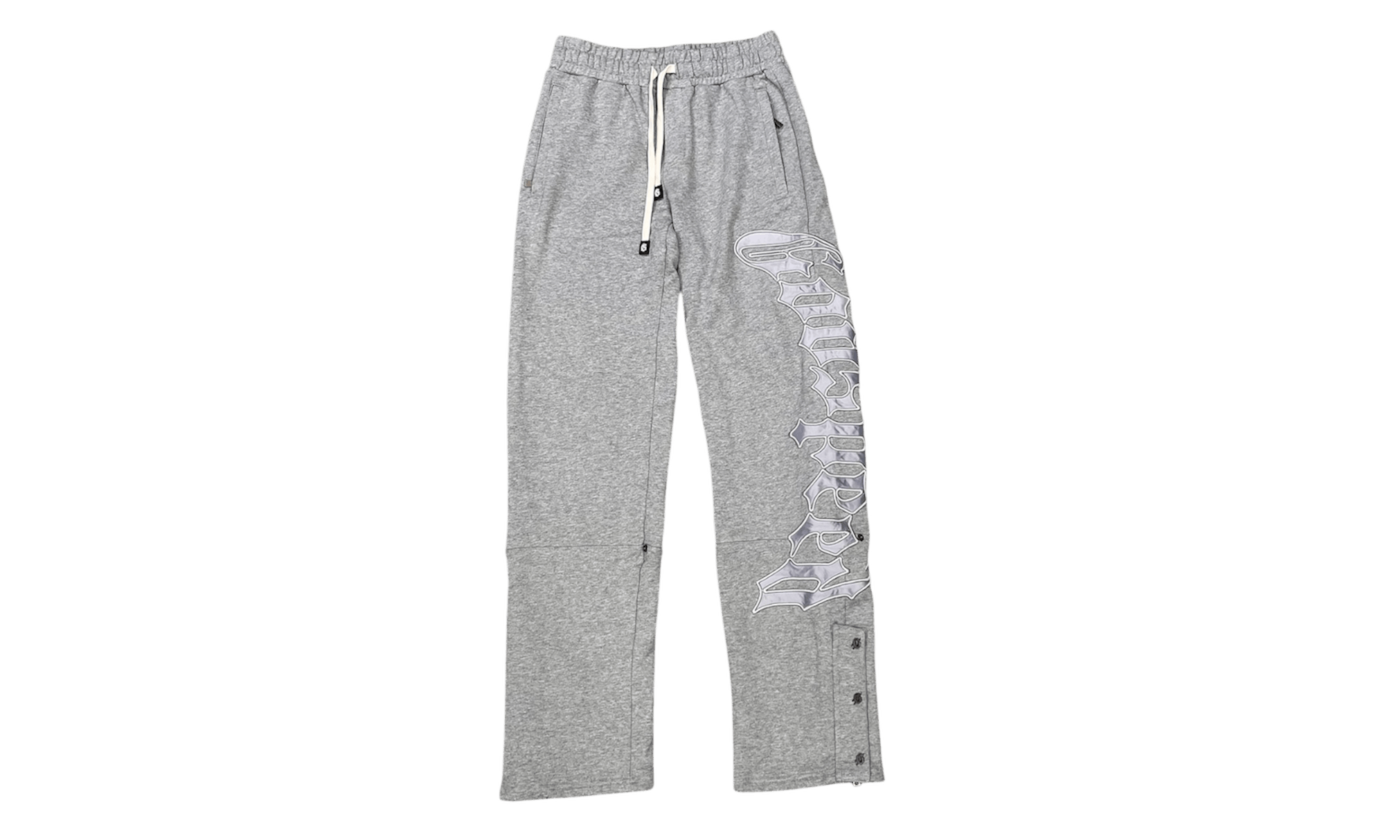 Godspeed OG Logo V2 Sweatpants Grey/Silver Satin Size US 30 / EU 46 - 1 Thumbnail
