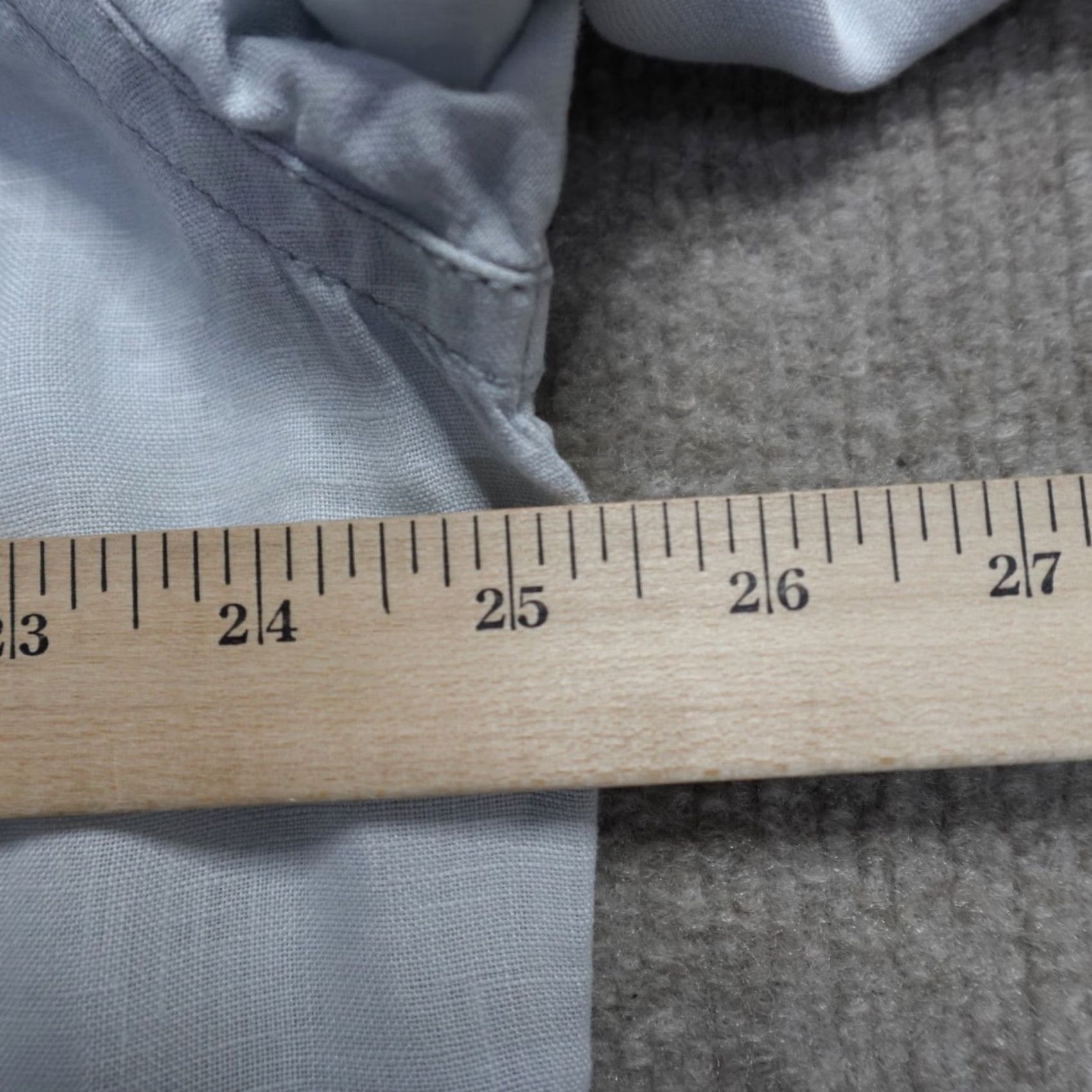 Tommy Bahama Tommy Bahama Shirt XL Blue Solid Long Sleeve Linen Size US XL / EU 56 / 4 - 5 Thumbnail