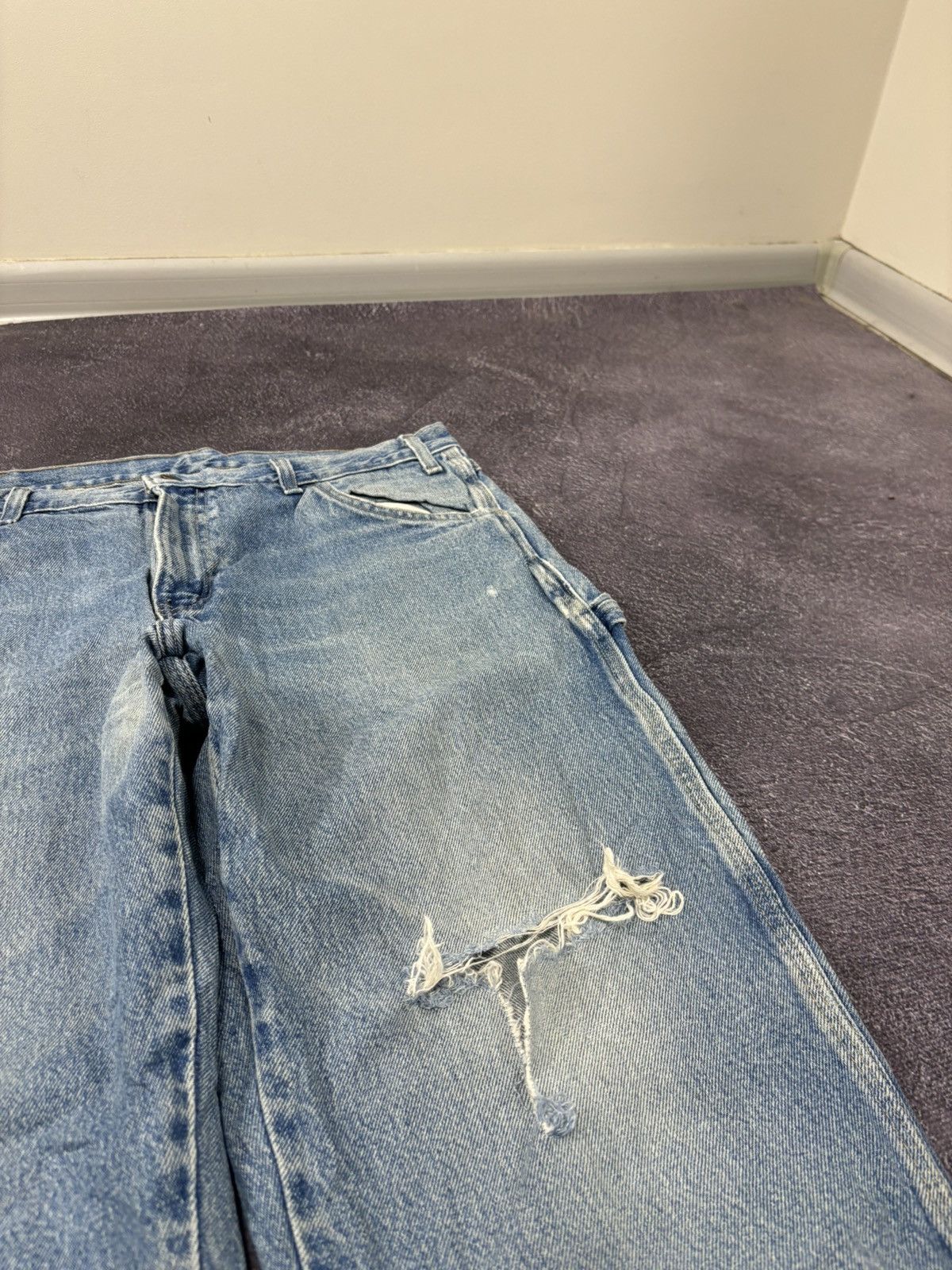 Dickies Vintage Dickies Y2K American Faded Blue Denim Jeans Size US 34 / EU 50 - 11 Thumbnail