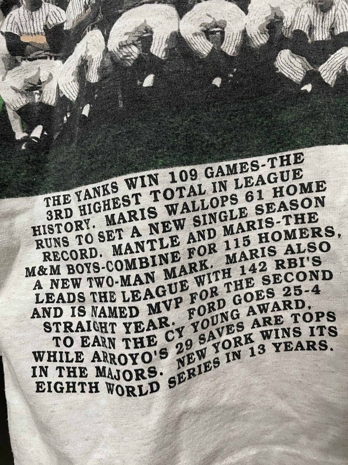 MLB × New York Yankees 1991 New York Yankees 3/4 Longsleeve 1961 World Champions Size US L / EU 52-54 / 3 - 19 Thumbnail