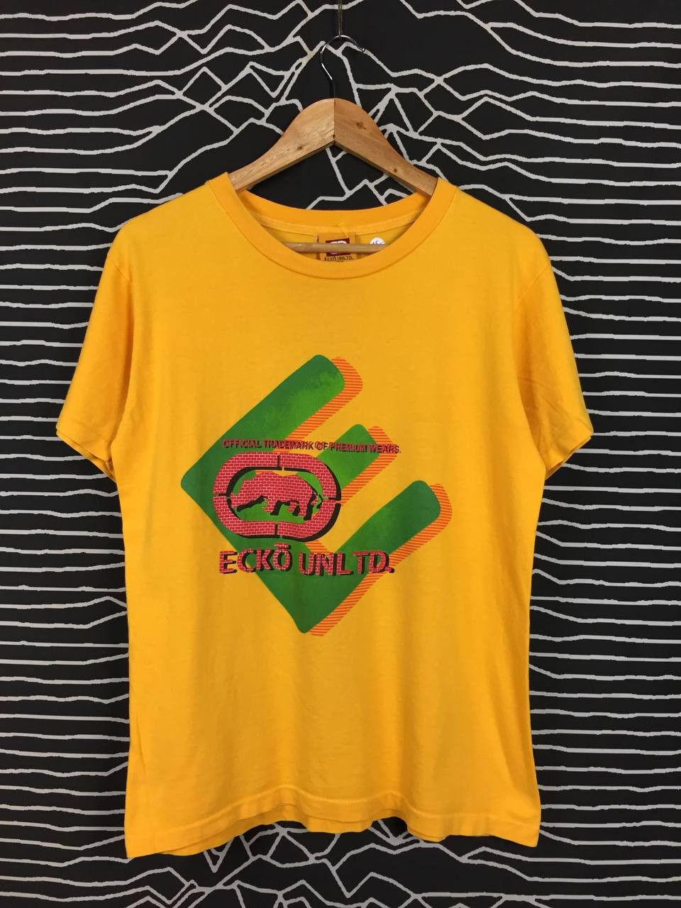 Ecko Unltd. × Marc Ecko × Vintage Vtg Ecko Unltd. Big Logo Single Stitch Tee Size US M / EU 48-50 / 2 - 2 Thumbnail