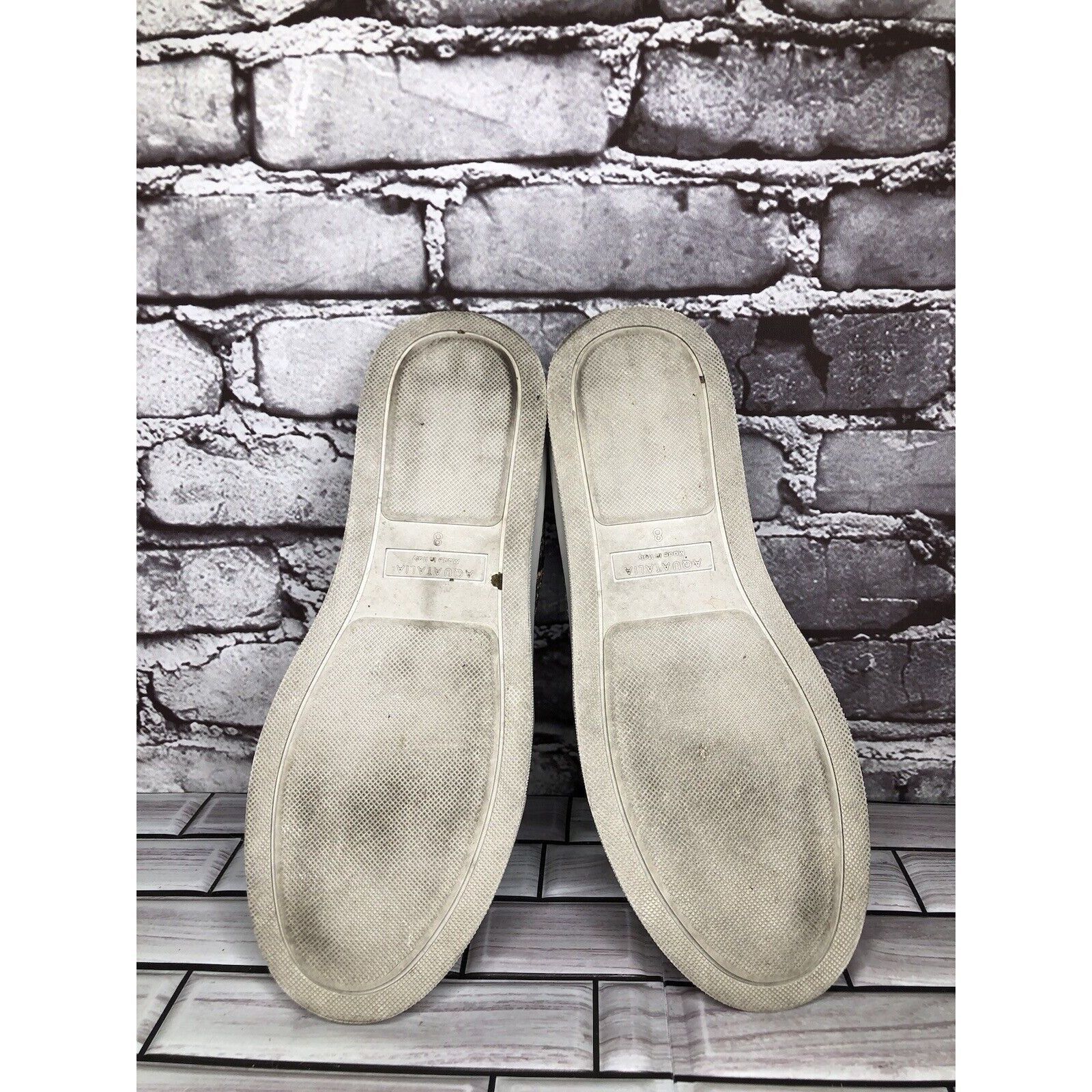 Aquatalia Aquatalia Leopard Print Leather Slip On Casual Sneaker Shoes Size US 8 / IT 38 - 15 Thumbnail