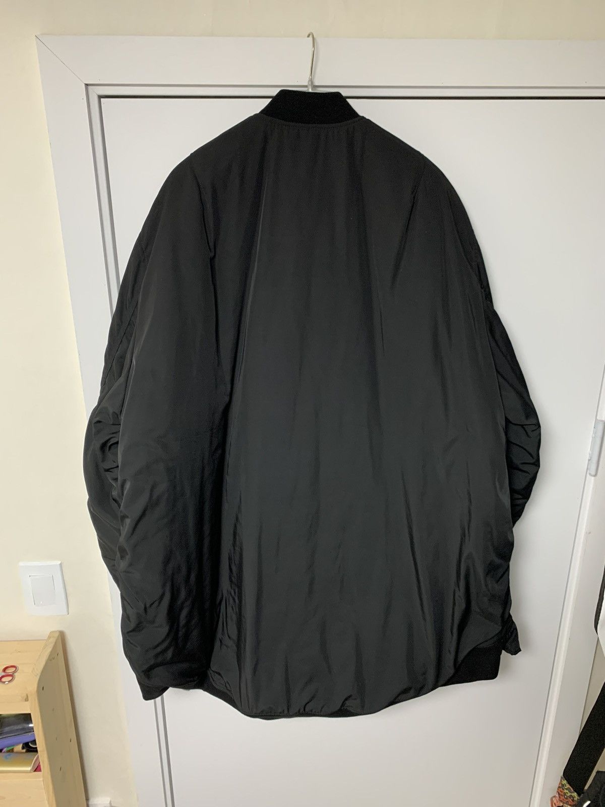 Raf Simons Raf Simons Equanimity Shirting Bomber Jacket - Black 48 Size US M / EU 48-50 / 2 - 6 Thumbnail