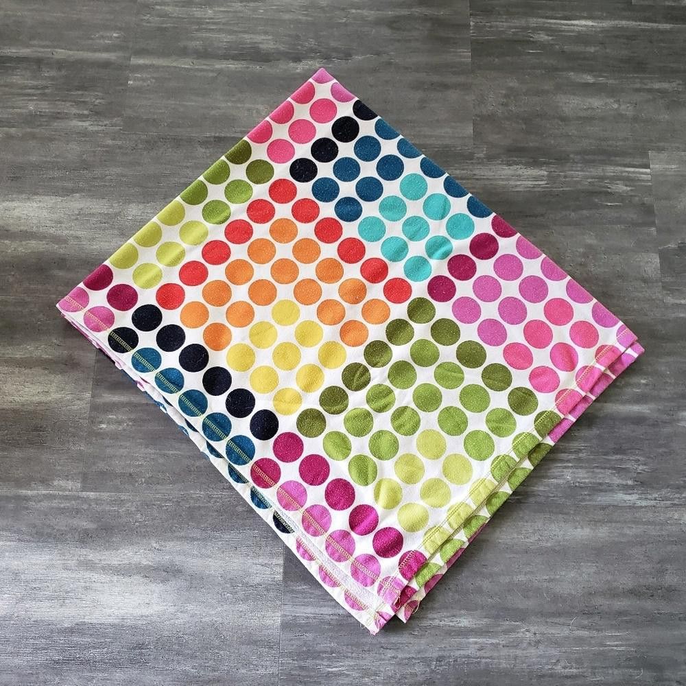 Designer Colorful Checkers Plush Blanket Size ONE SIZE - 3 Thumbnail