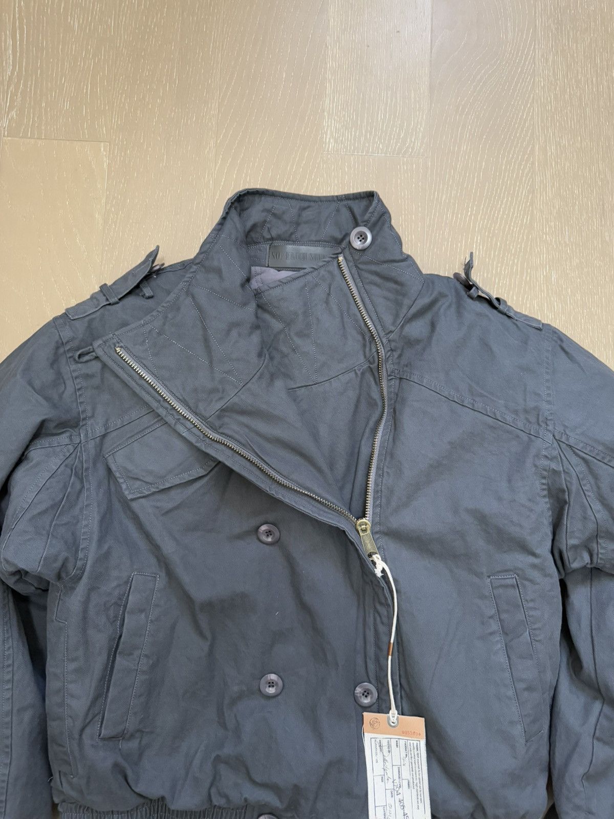 No Faith Studios No Faith Studios Combat Padded Parka Grey Size US XL / EU 56 / 4 - 3 Thumbnail