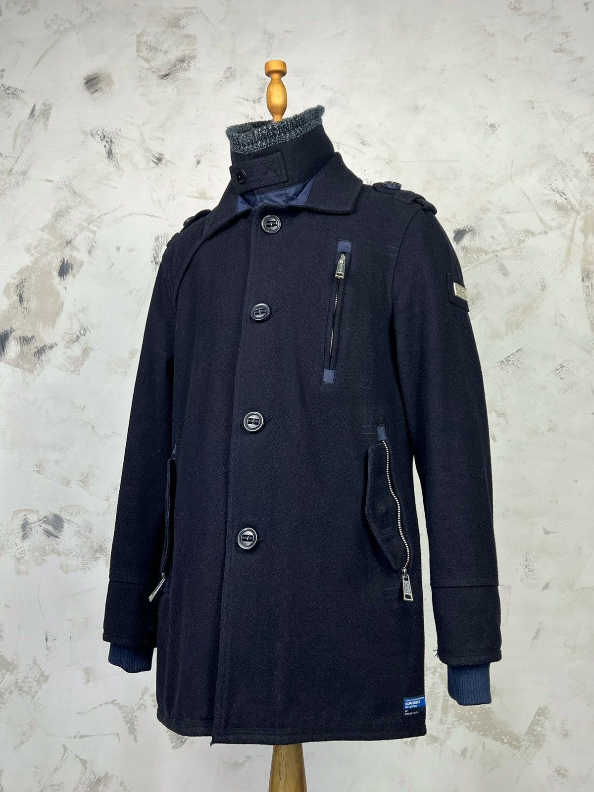 Superdry Superdry Coat Jacket Size M - L Size US L / EU 52-54 / 3 - 3 Thumbnail