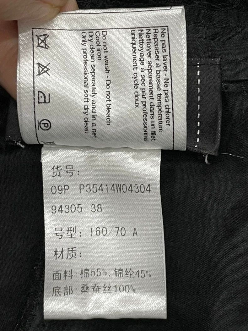 Chanel chanel Black mesh lace-up pants Size 25" / US 0 / IT 36 - 5 Thumbnail