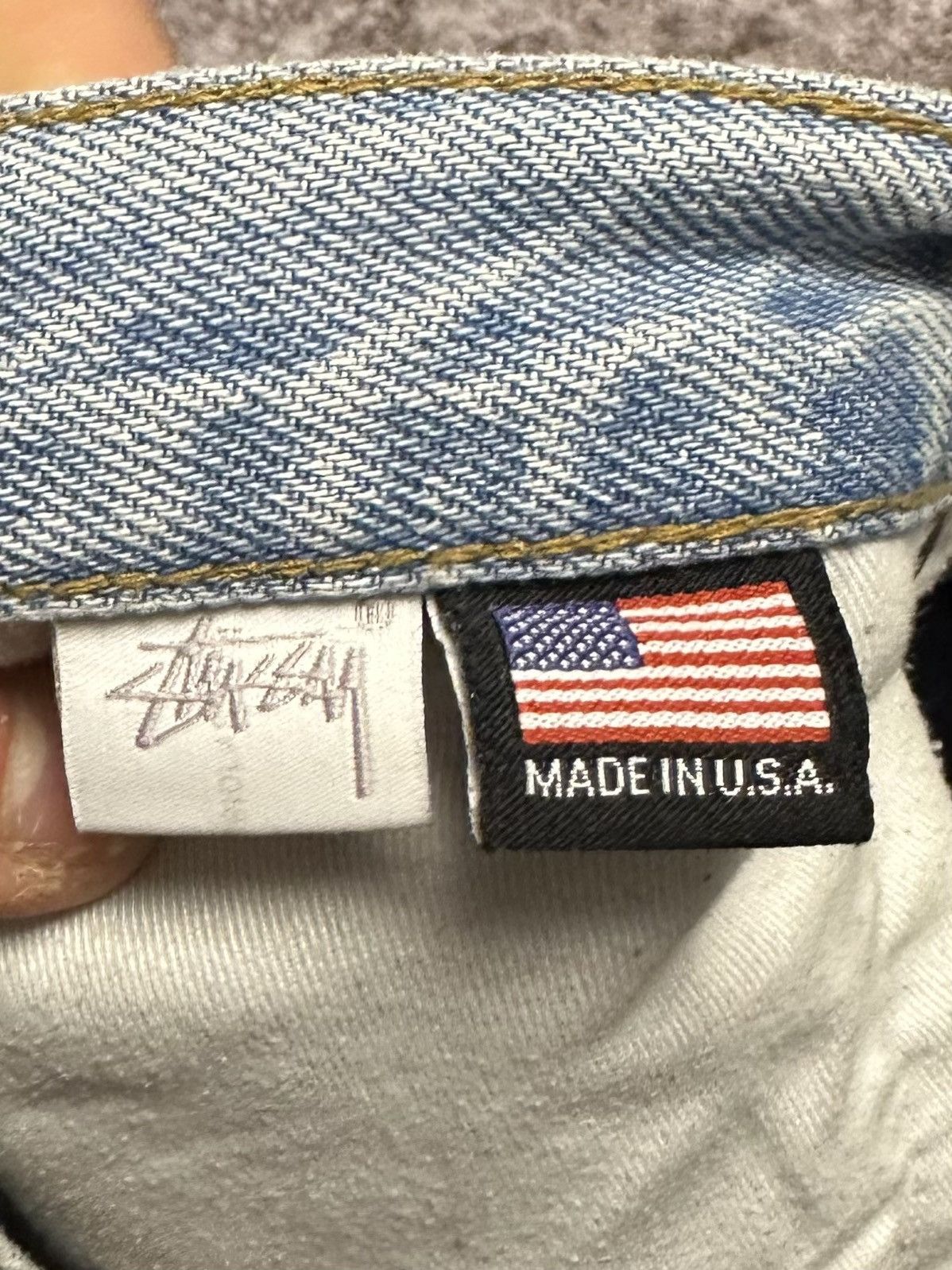 Stussy Stussy Vintage Denim Shorts 90 made in U.S.A Size US 32 / EU 48 - 5 Thumbnail
